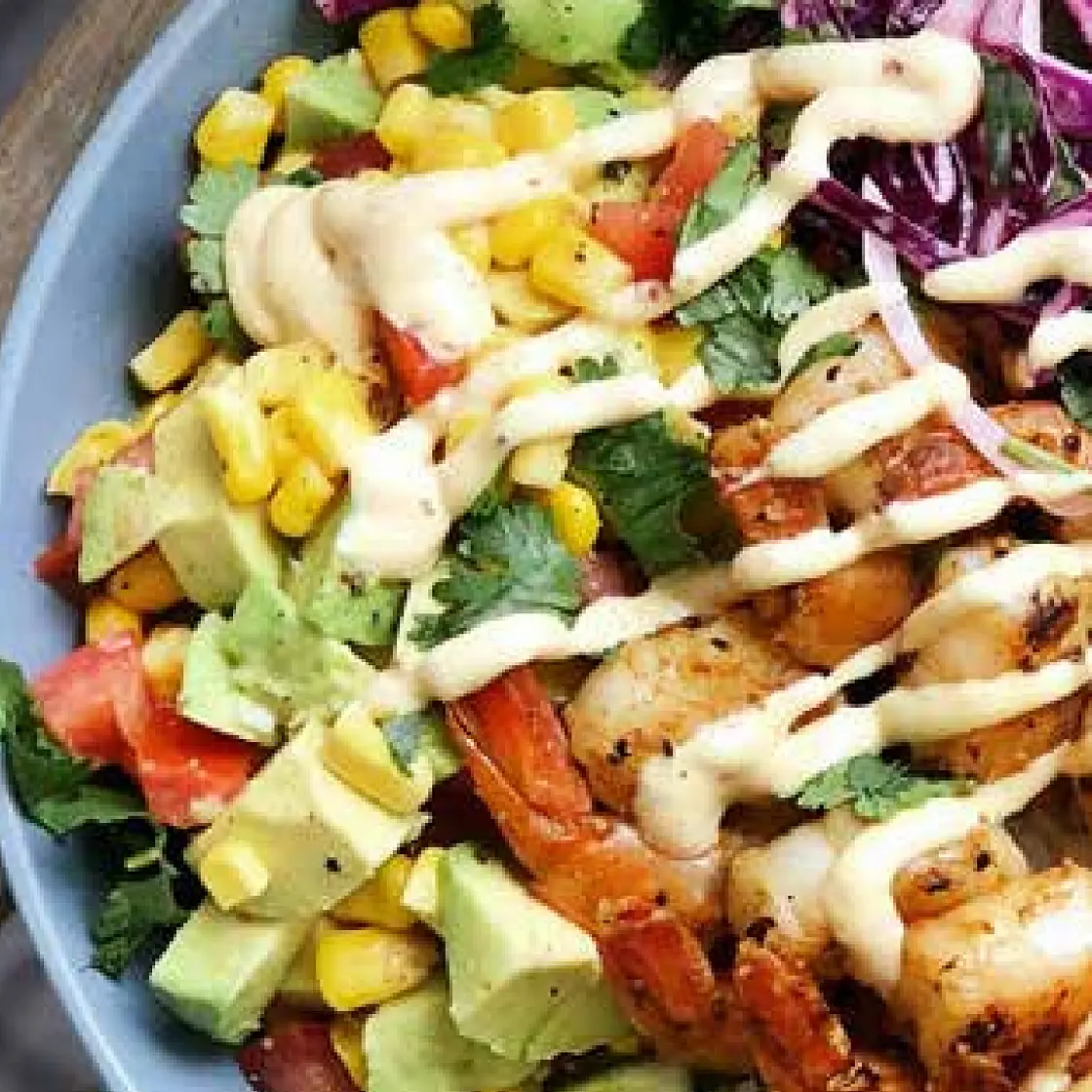 Shrimp Taco Bowl