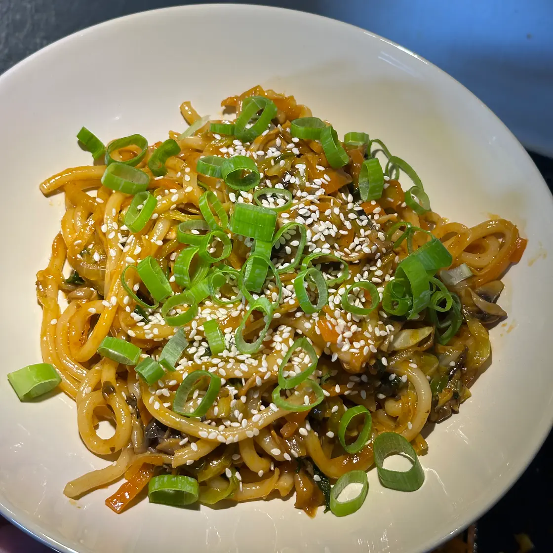 Korean-Style Spicy Noodles