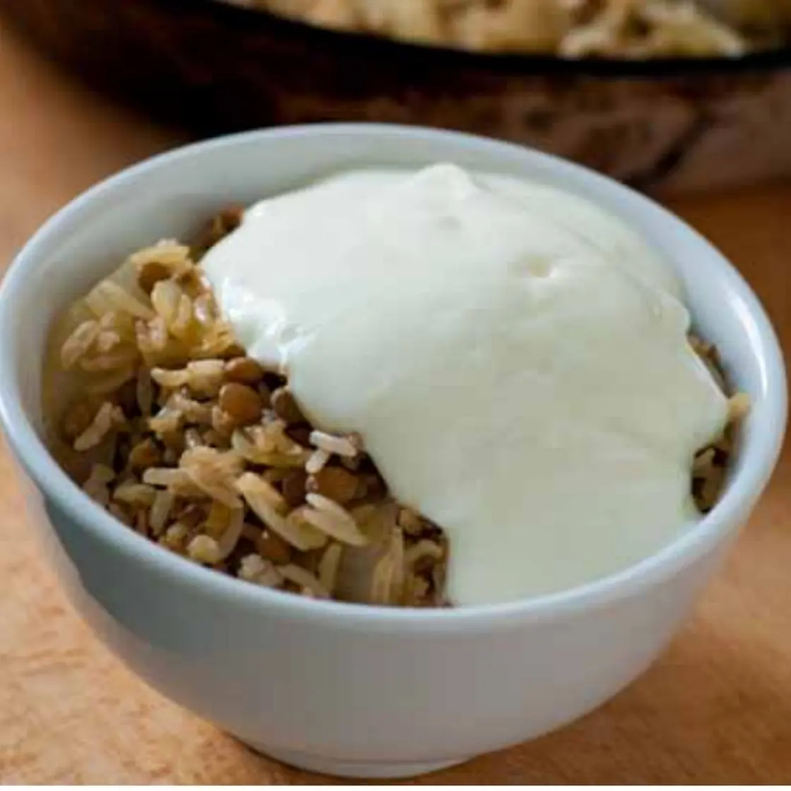 Rice & lentils