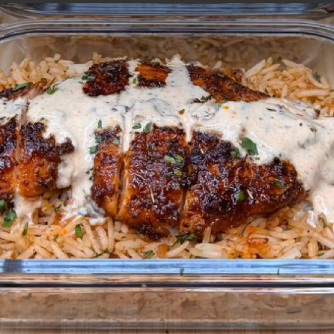 Creamy Cajun Chicken & Rice - 532 Calories
