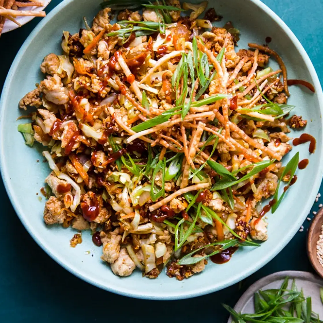 Sesame-Ginger Turkey Salads