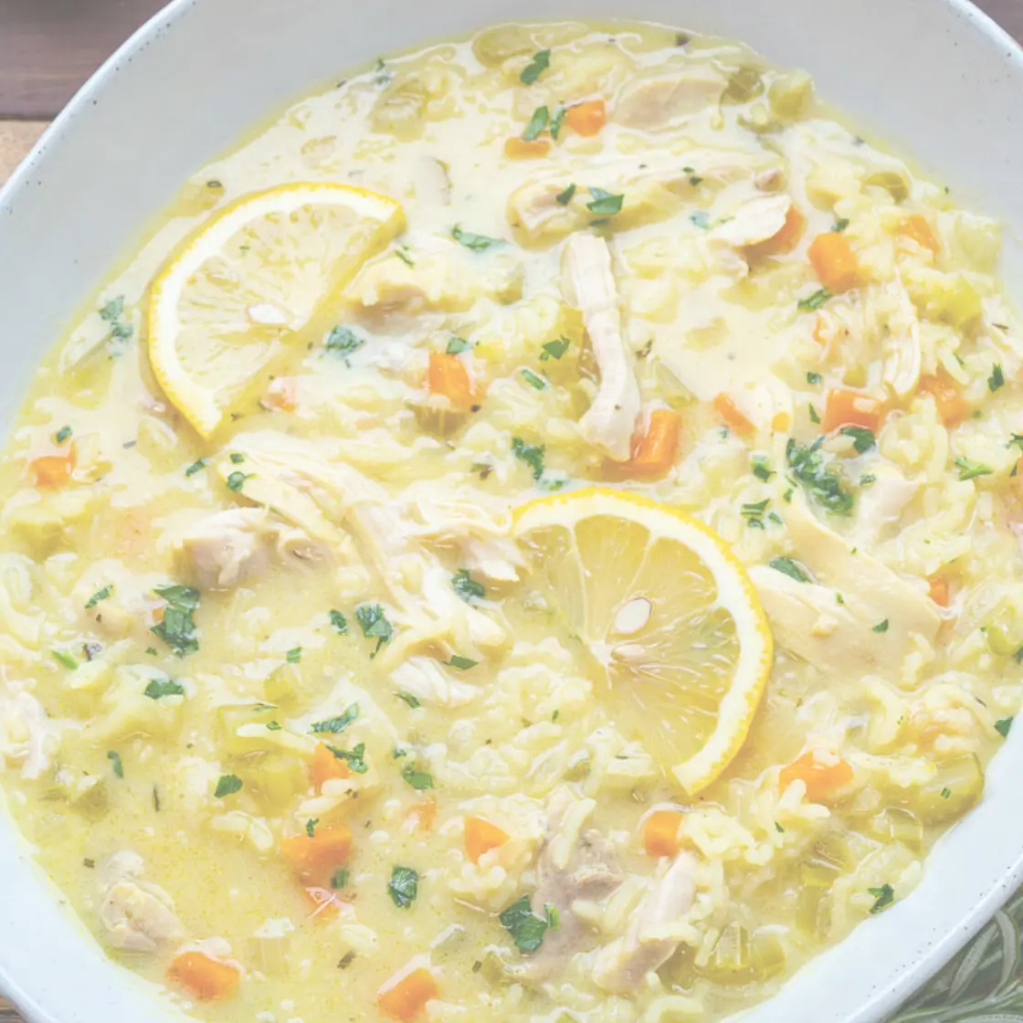 Instant Pot Chicken and Rice Soup