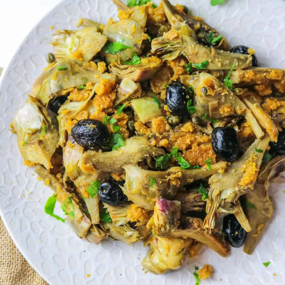 Artichokes Napoletana