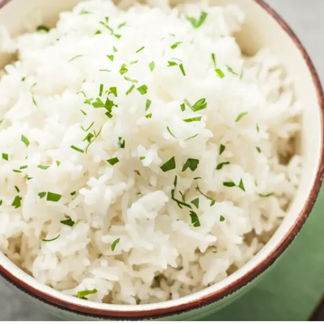 Simple plain rice