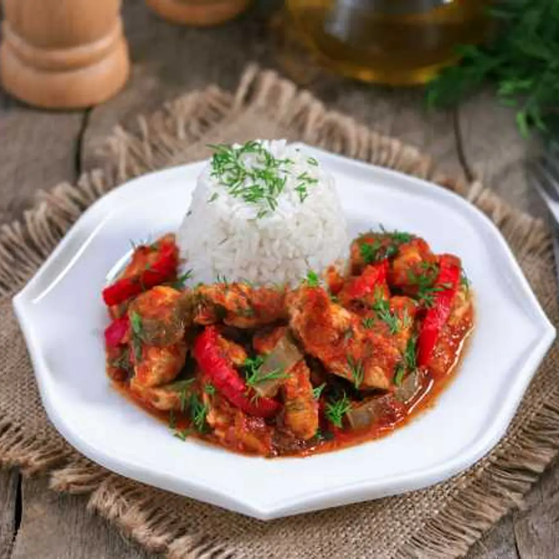 Соте из курицы По-турецки