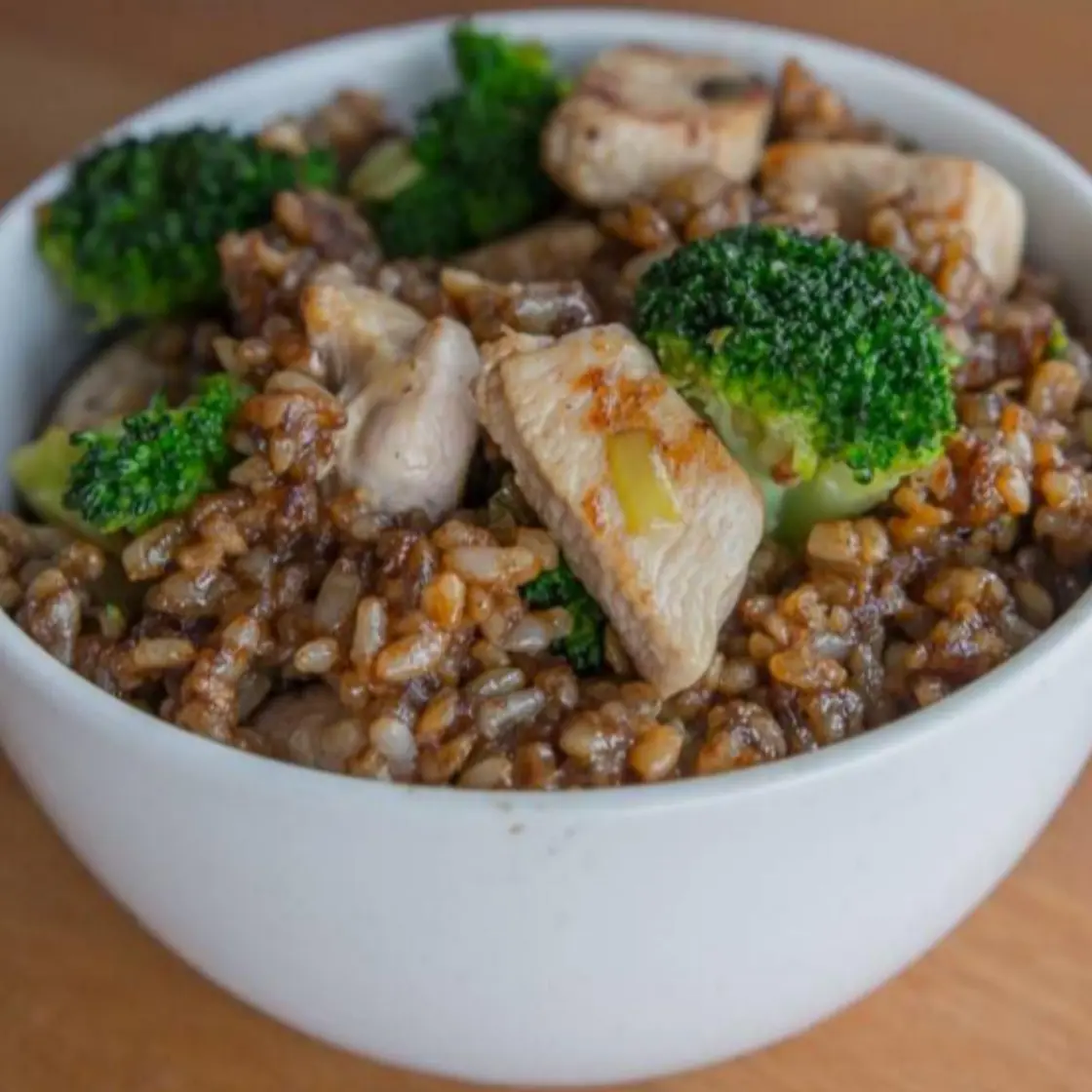 Chicken, Broccoli and Brown Rice