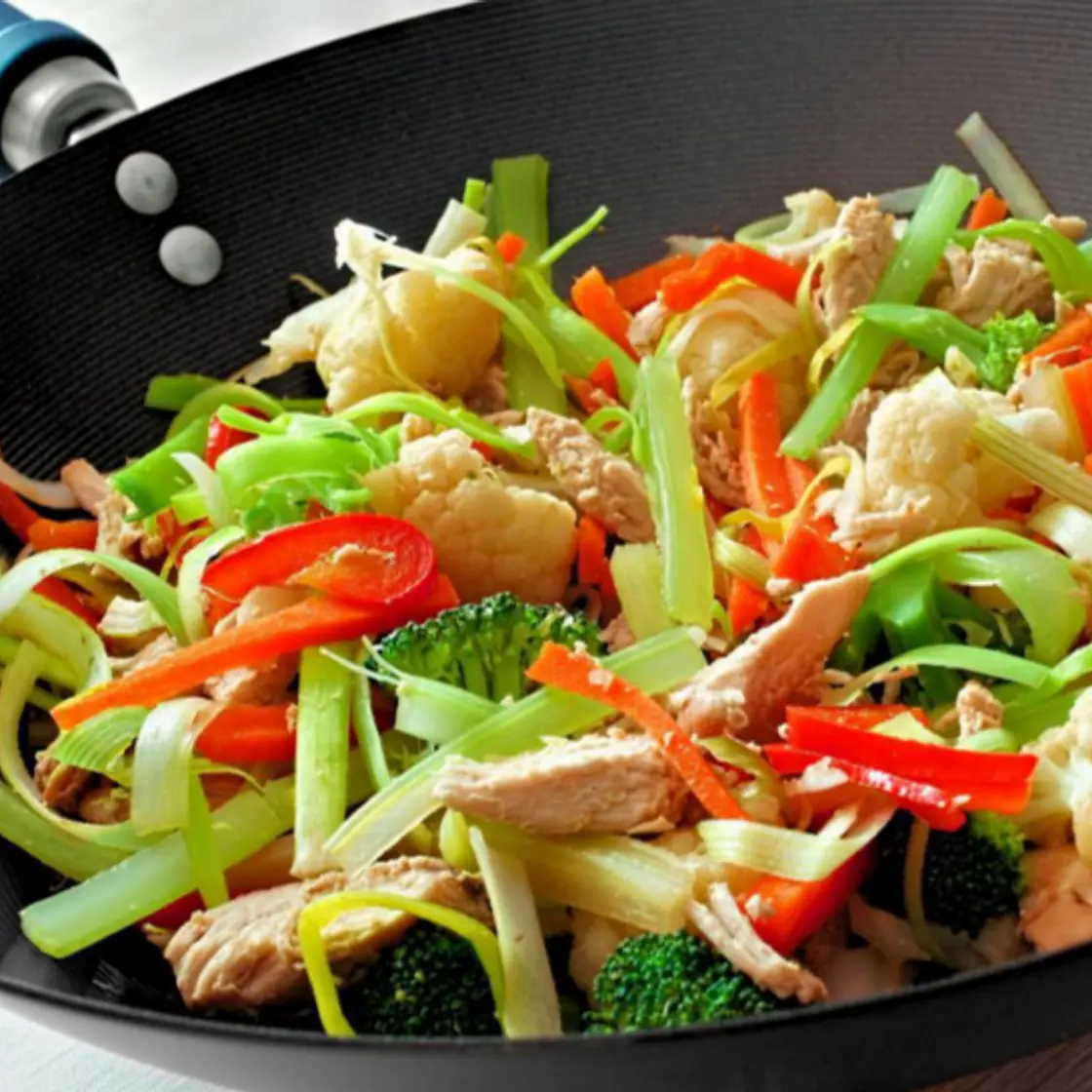 Healthy Chicken Veggie Stir Fry