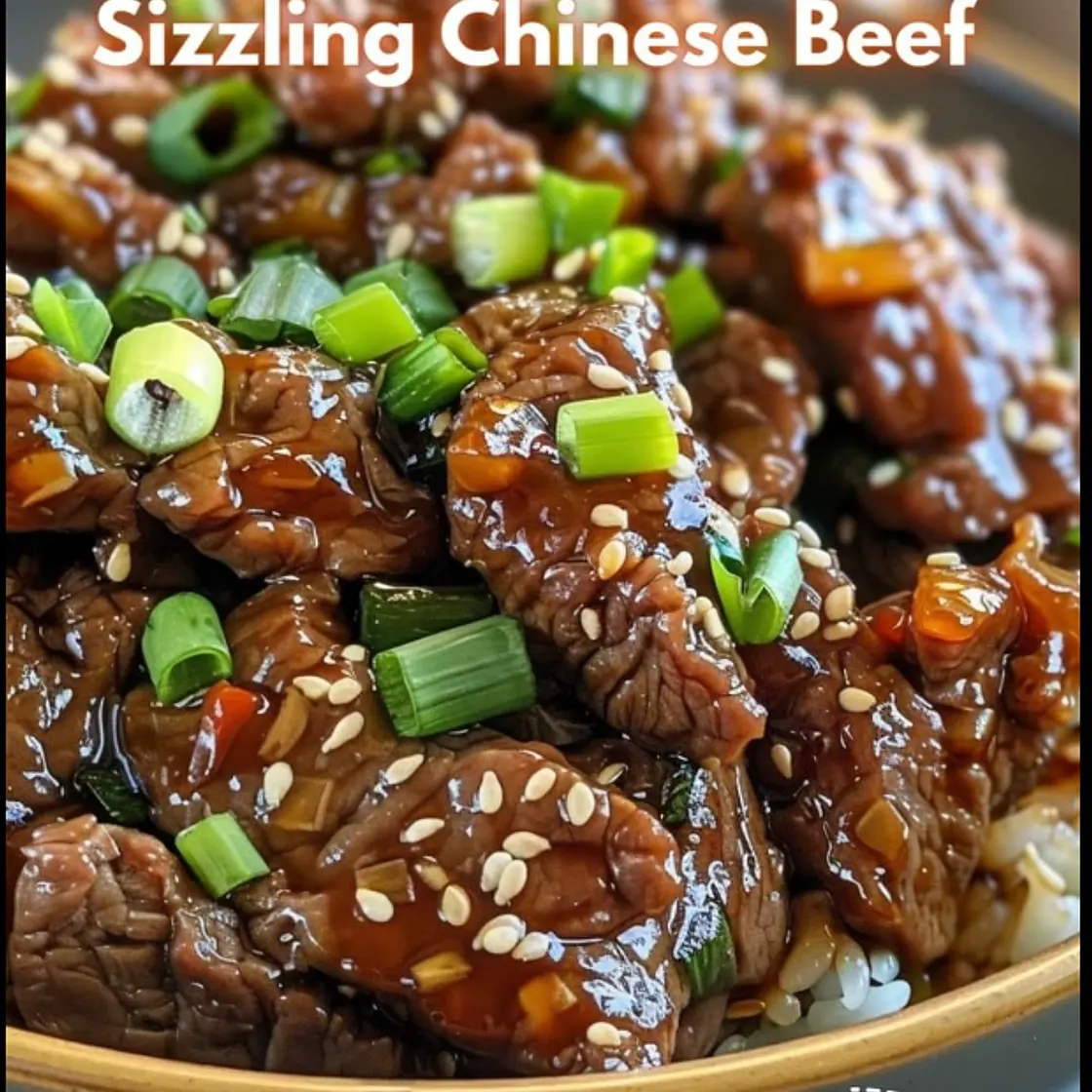 Sizzling Chinese Beef