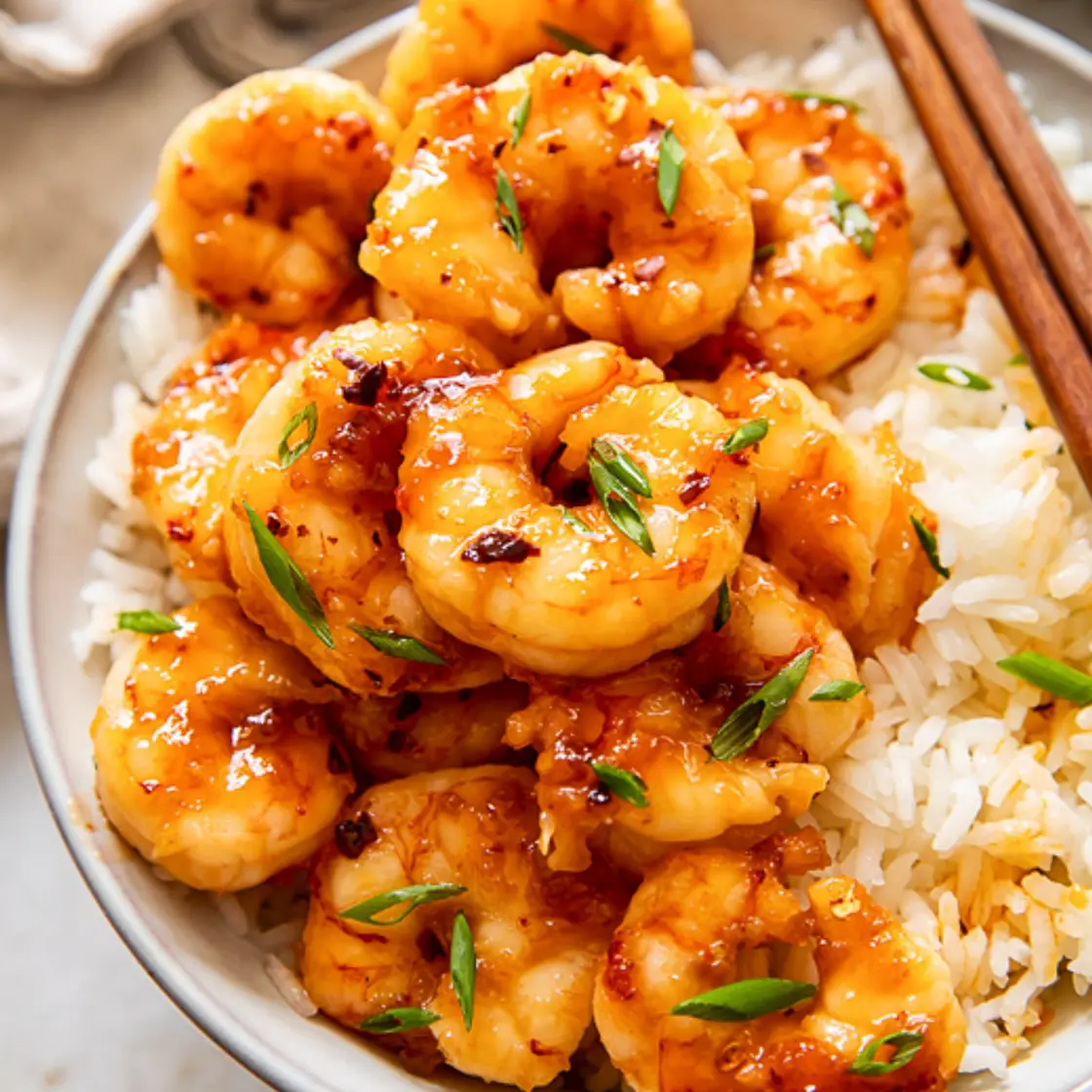 Asian Honey Garlic Shrimp