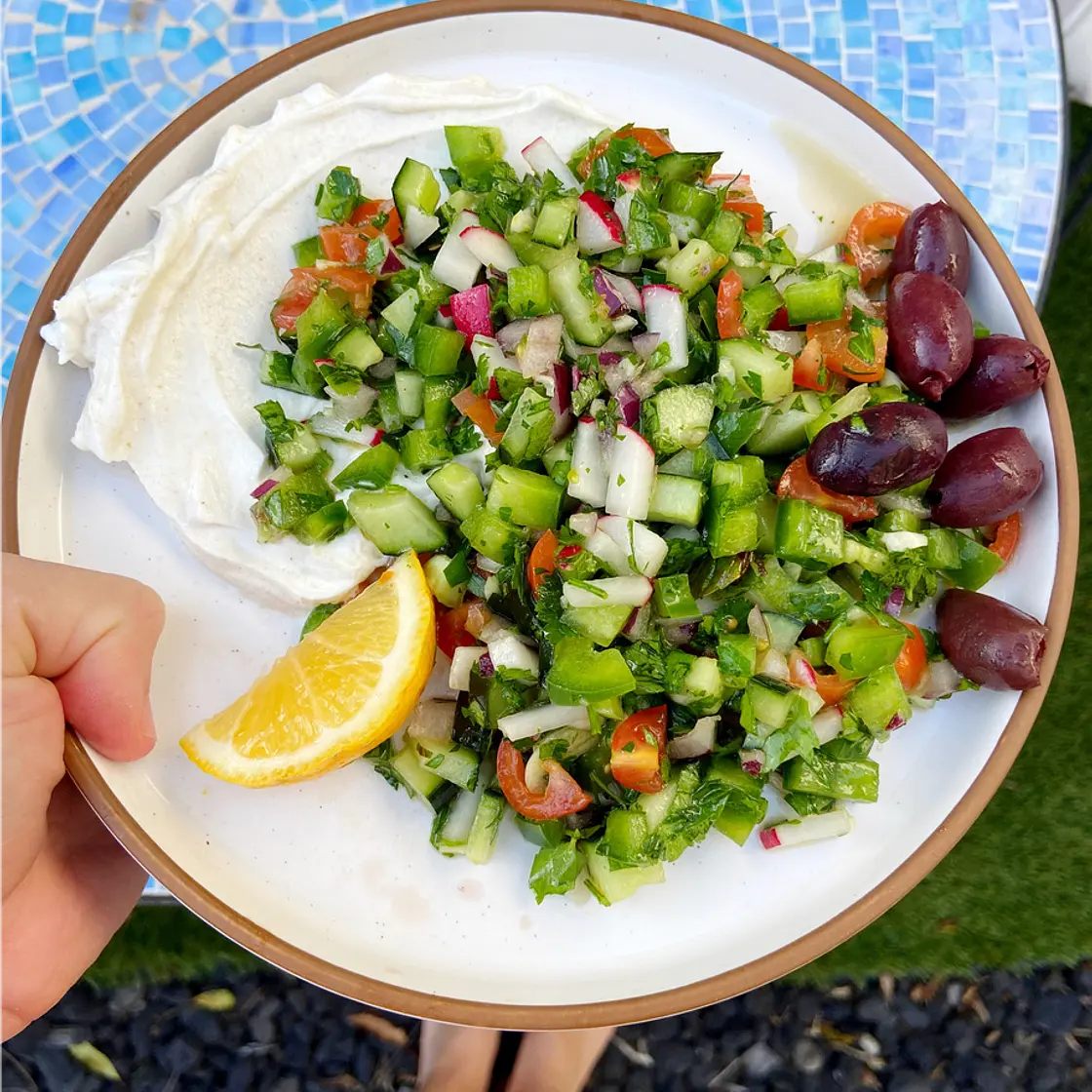 Mediterranean Yogurt Bowl