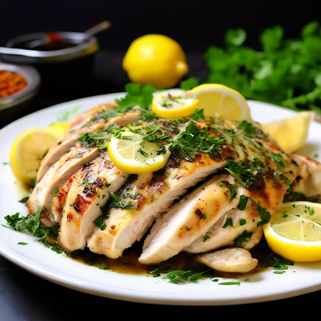 Lemon herb chicken😋