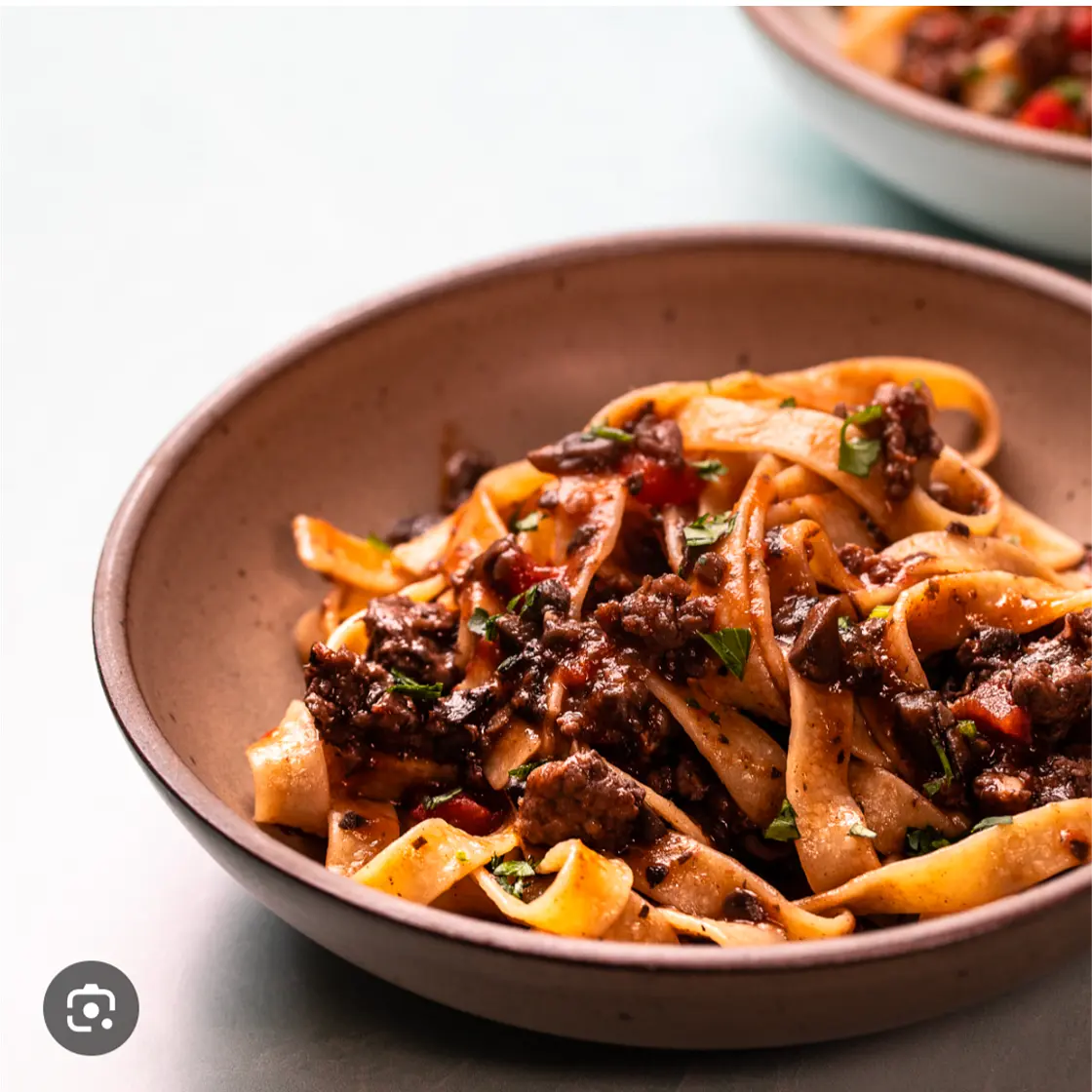 Sausage and Mushroom Ragu