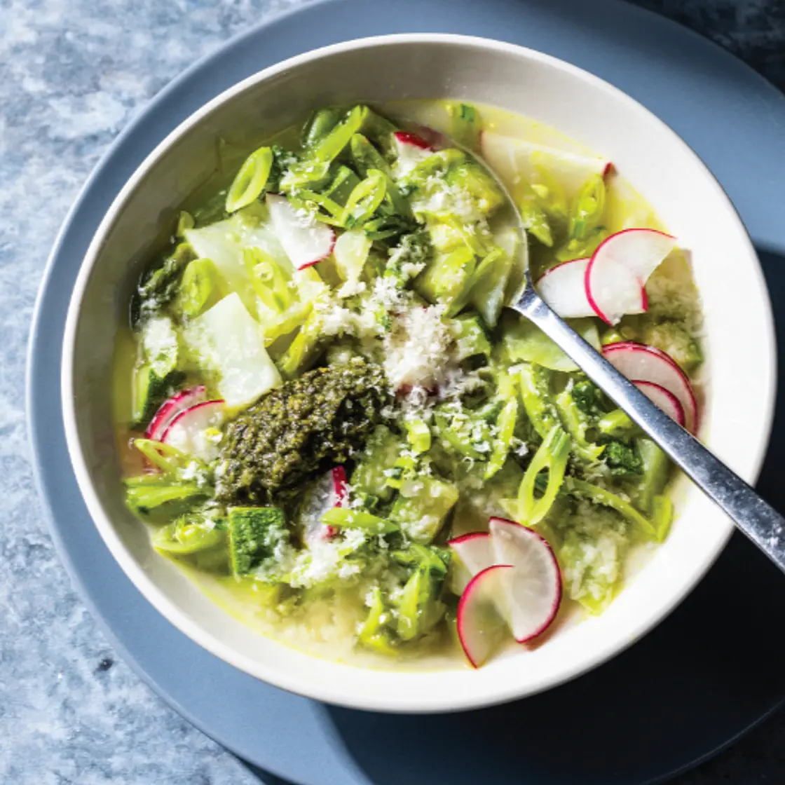 Hearty Spring Vegetable Soup