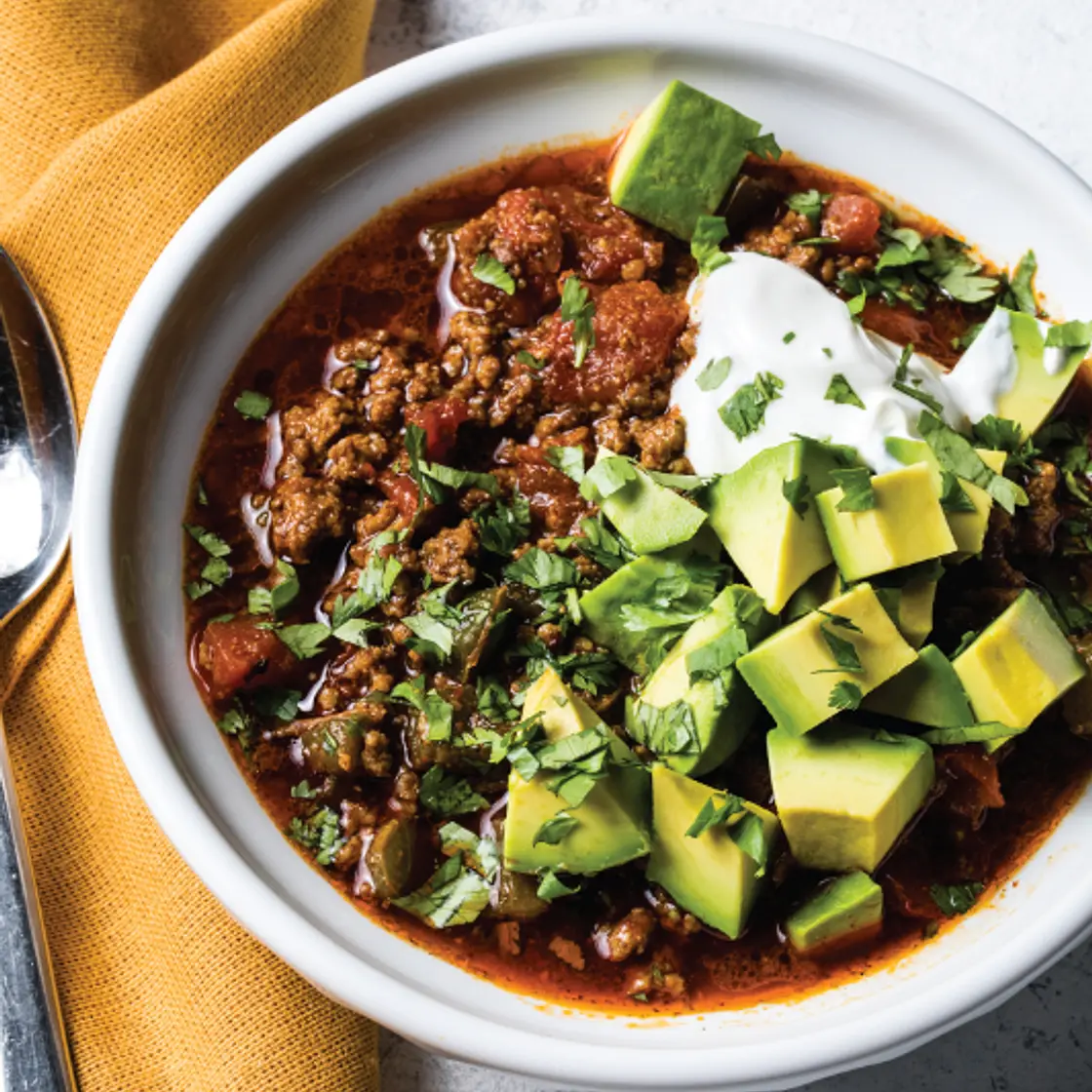 Easy Ground Beef Chili