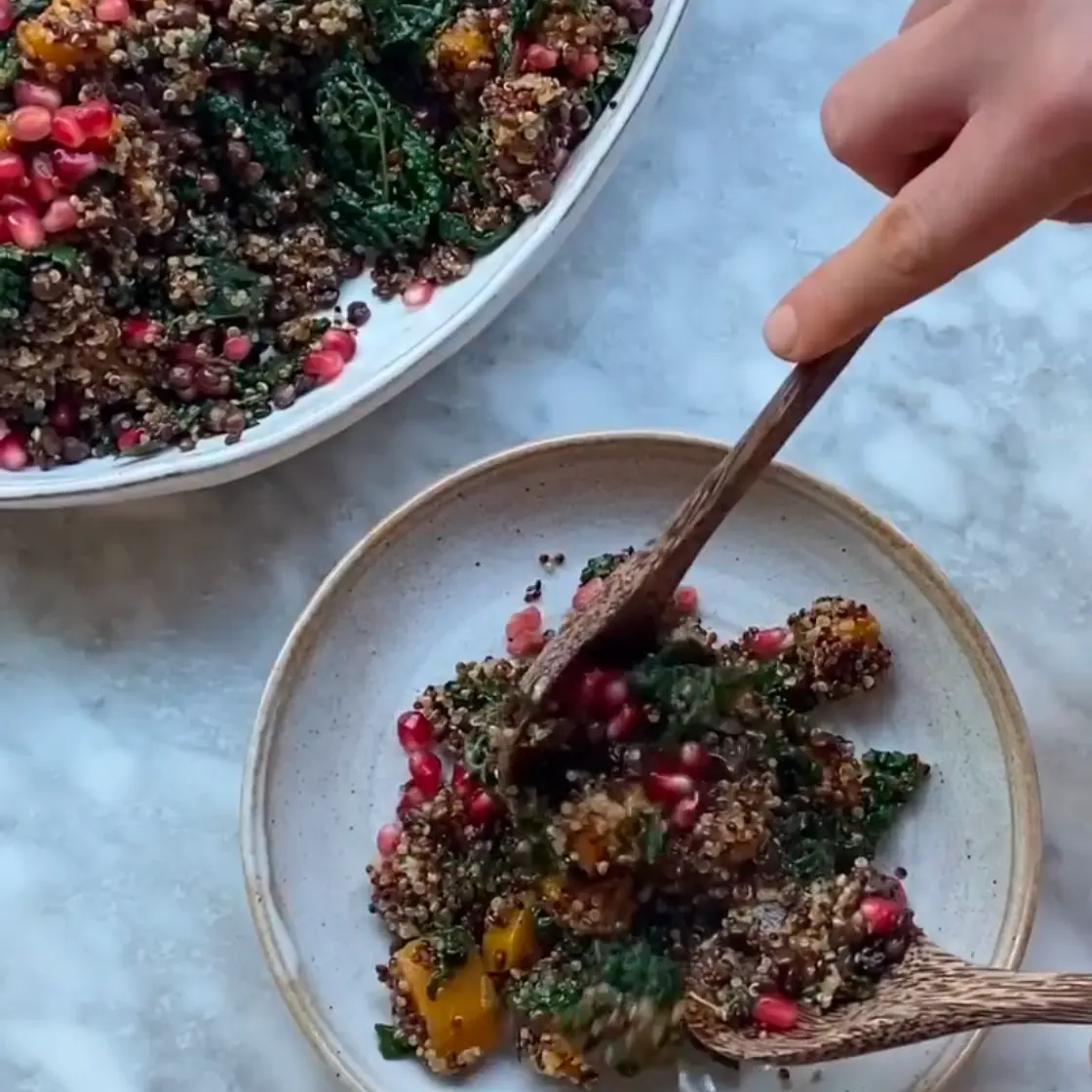 Bejeweled Kale Salad
