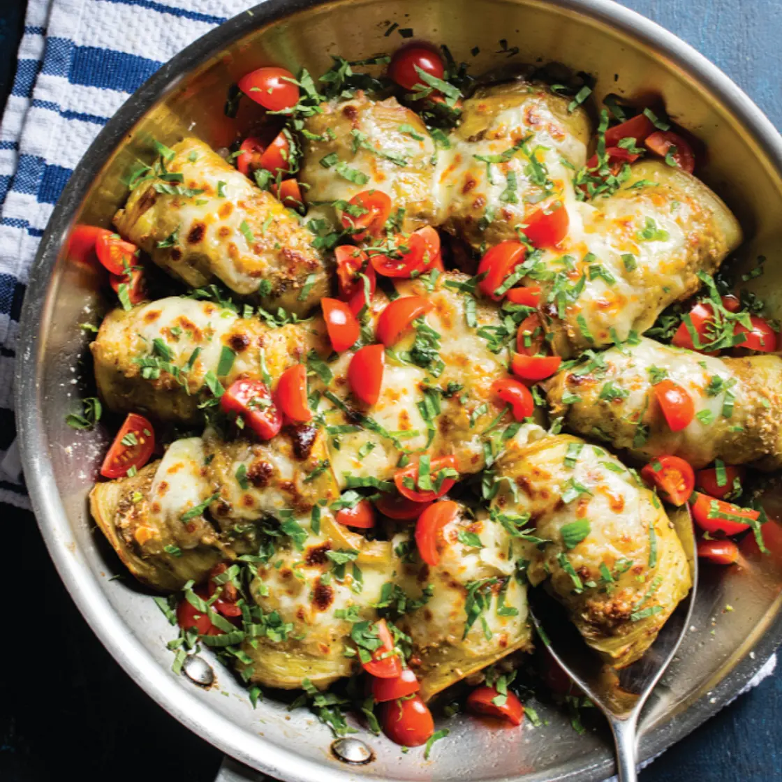 Italian Eggplant Rolls