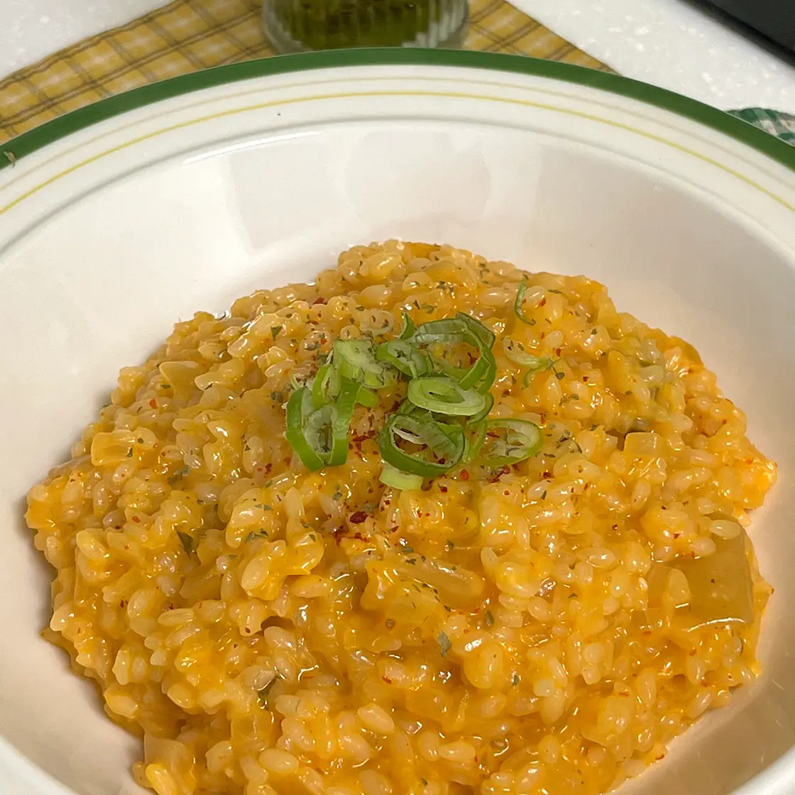 Creamy Kimchi Risotto