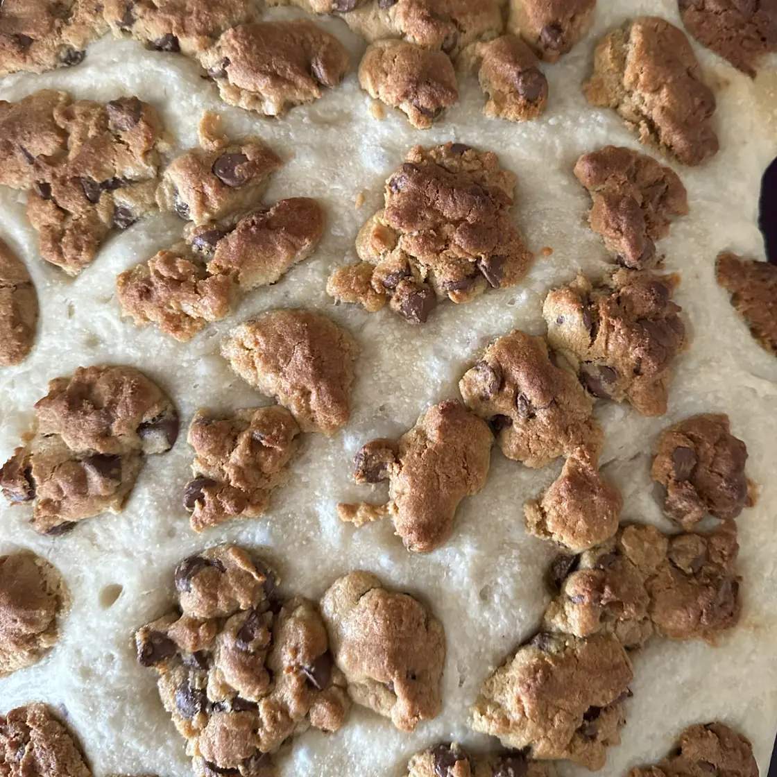 Chocolate Chip Cookie Focaccia