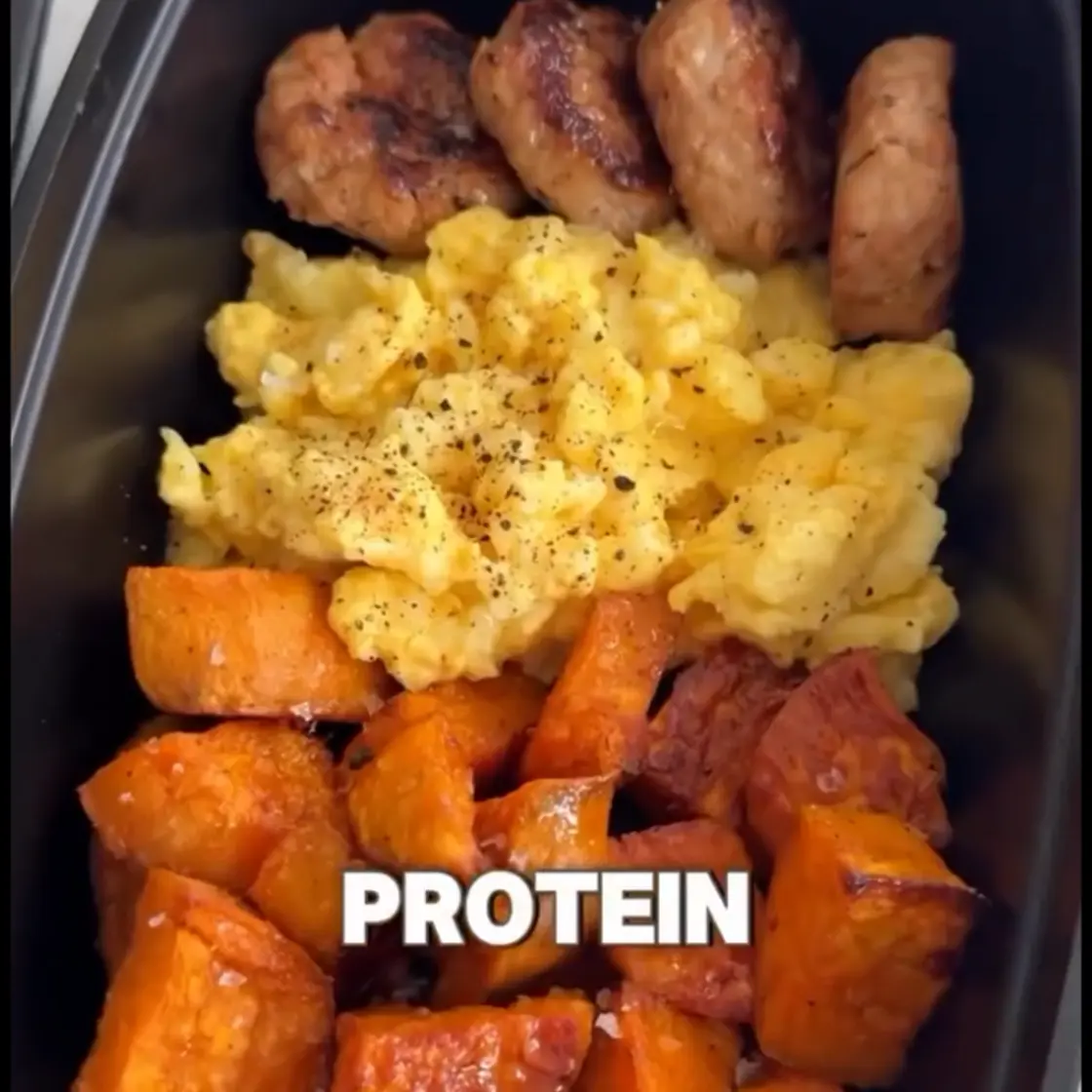 Sweet Potato Breakfast Meal Prep Bowls