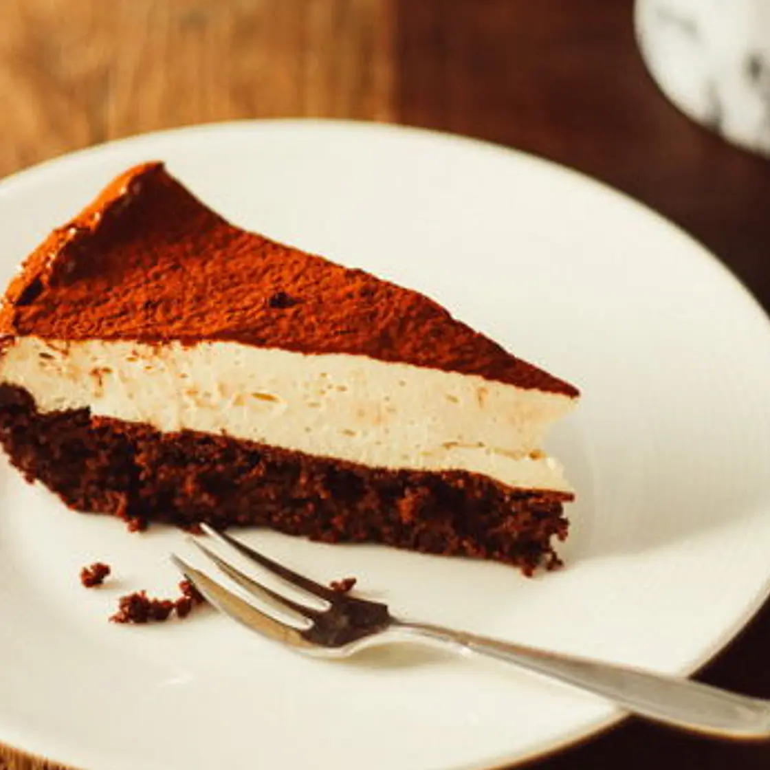 Koffie mousse taart