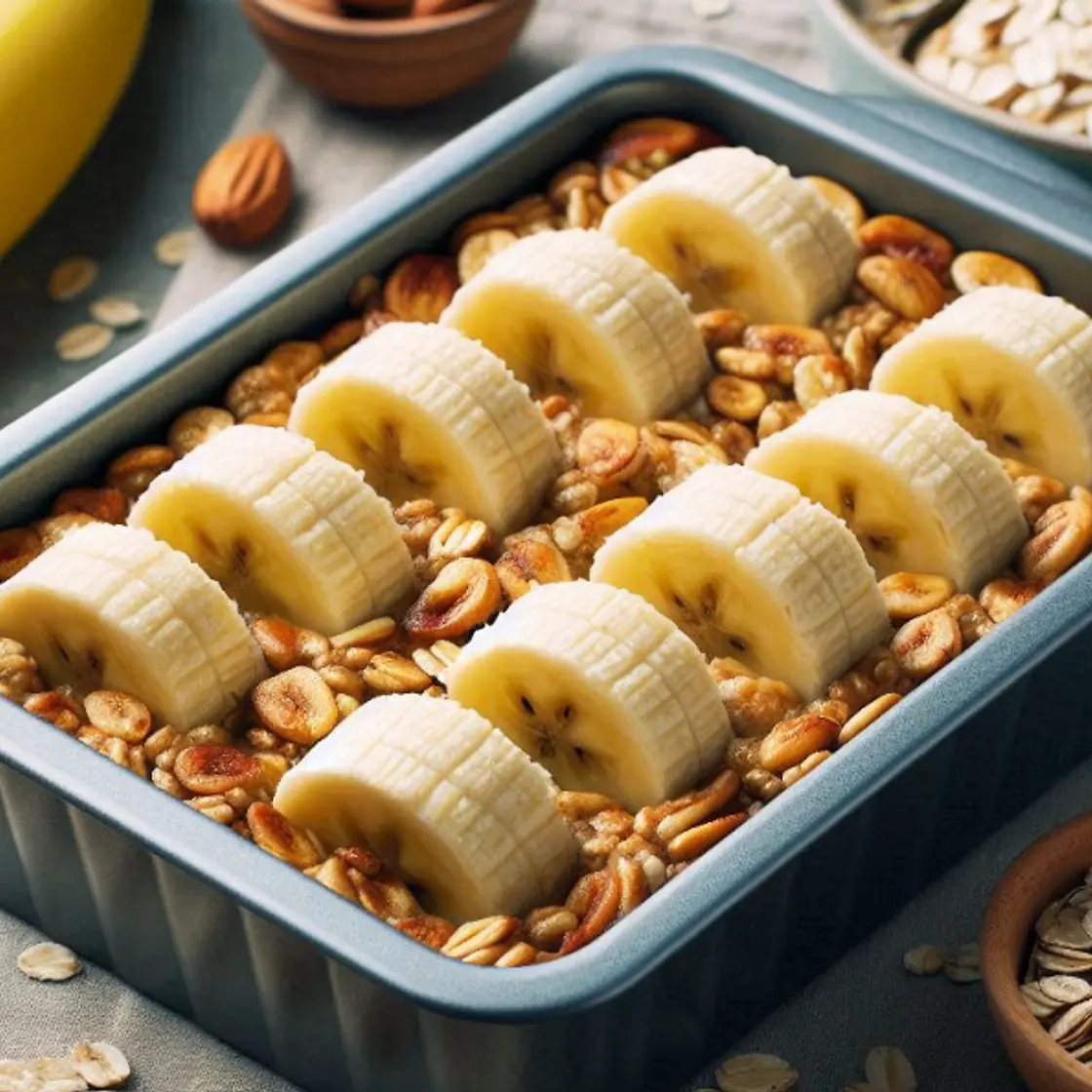 Bananen-Hafer-Snack