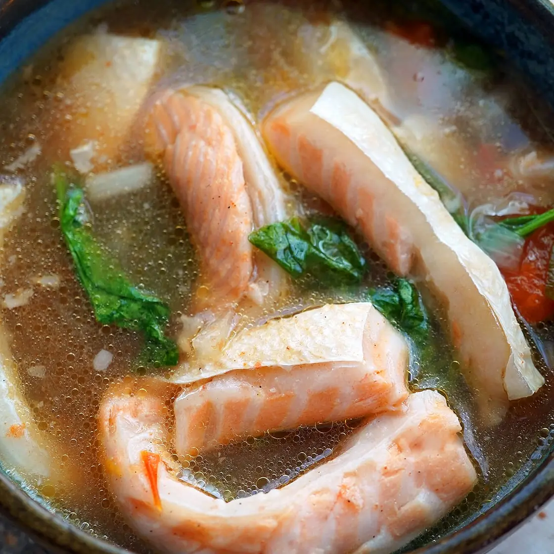 Instant Pot Sinigang Na Salmon