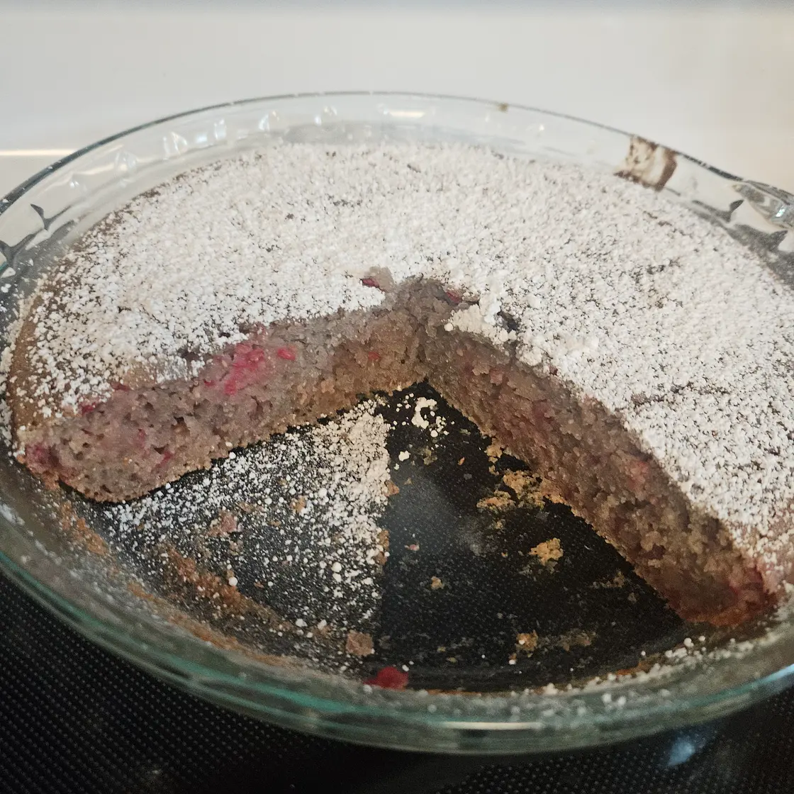 Raspberry cake
