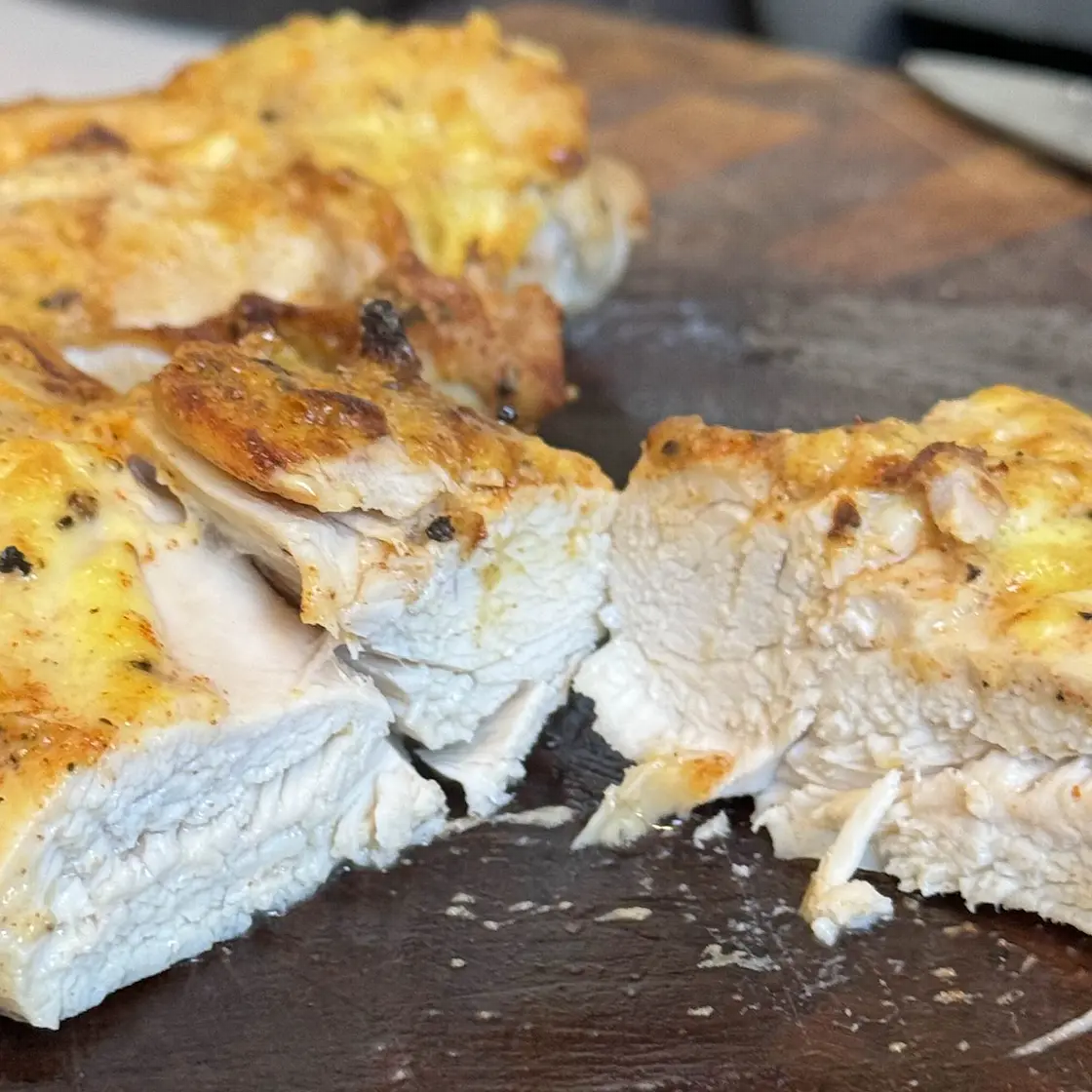 Mayo Cream Cheese Mustard Chicken Breast