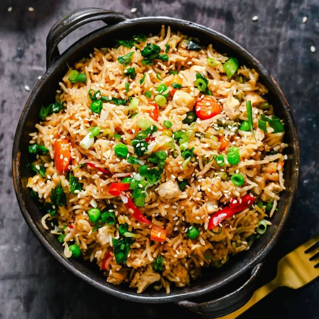 Vegan Teriyaki Fried Rice Recipe