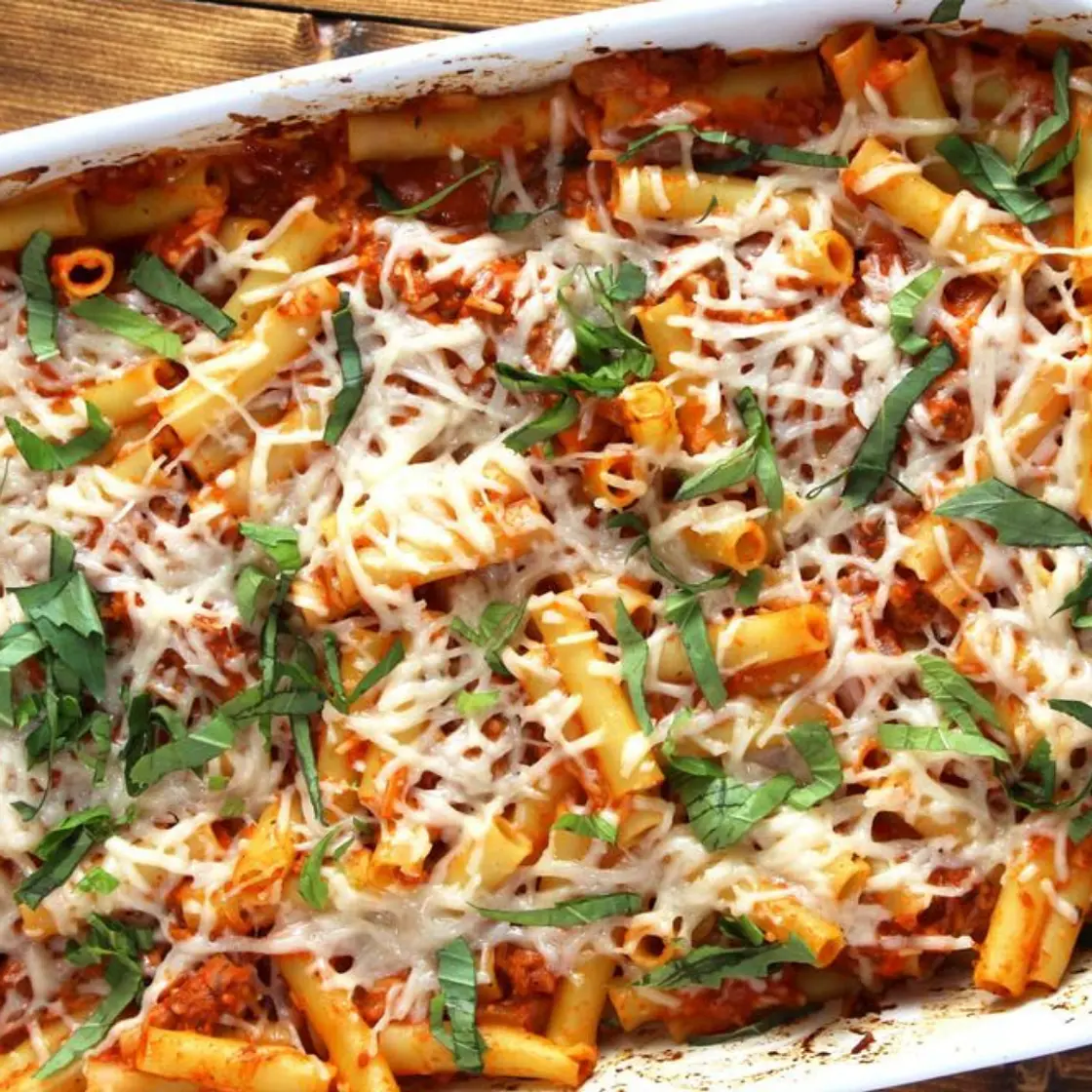 Easy Vegan Baked Ziti with Beyond Meat Recipe