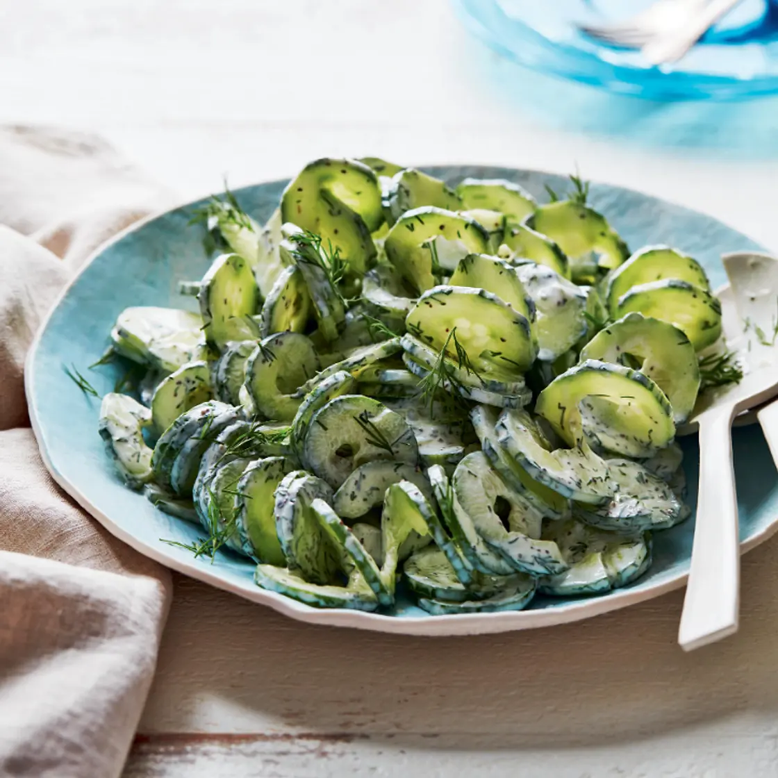 Creamy Cucumber Salad