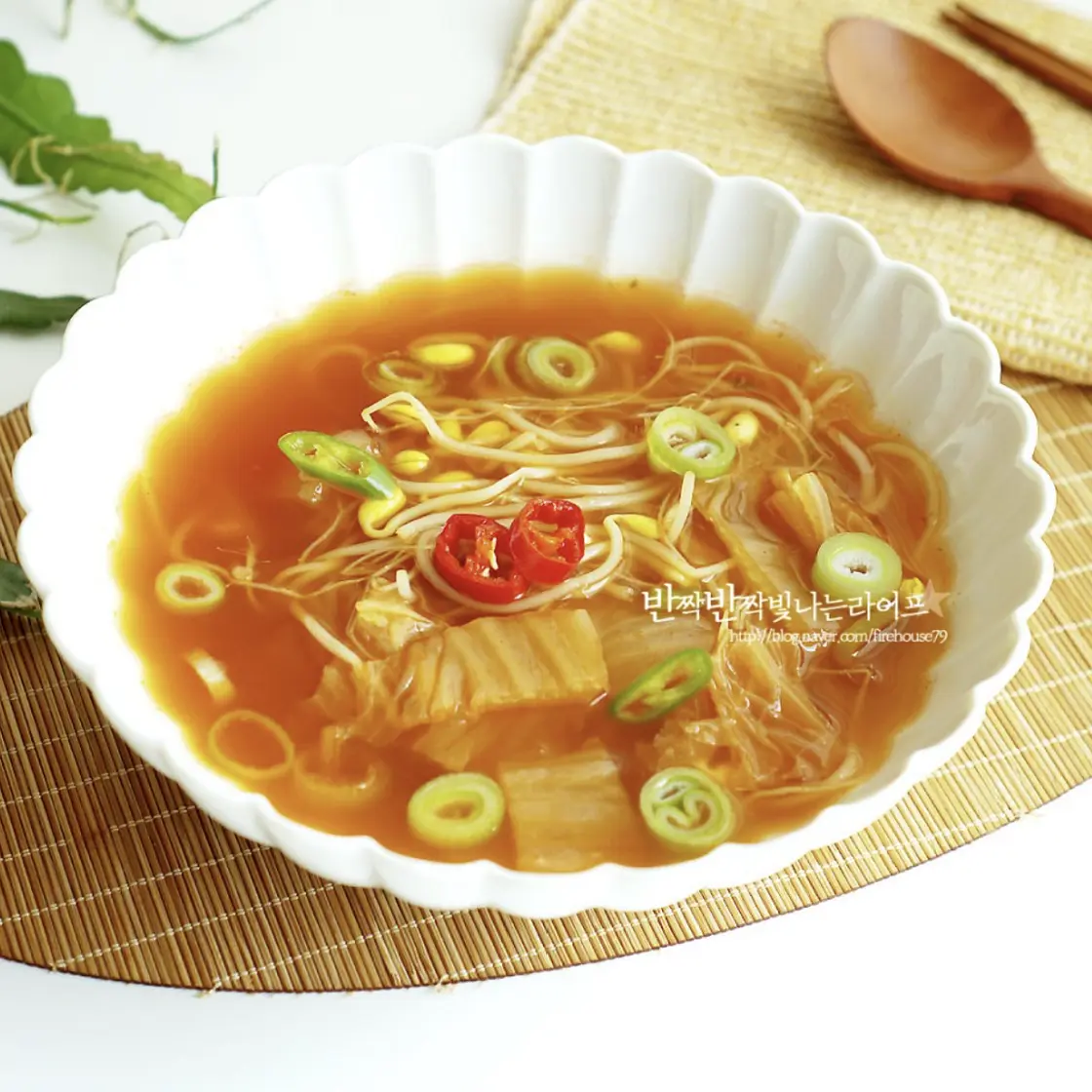 김치 콩나물국 레시피