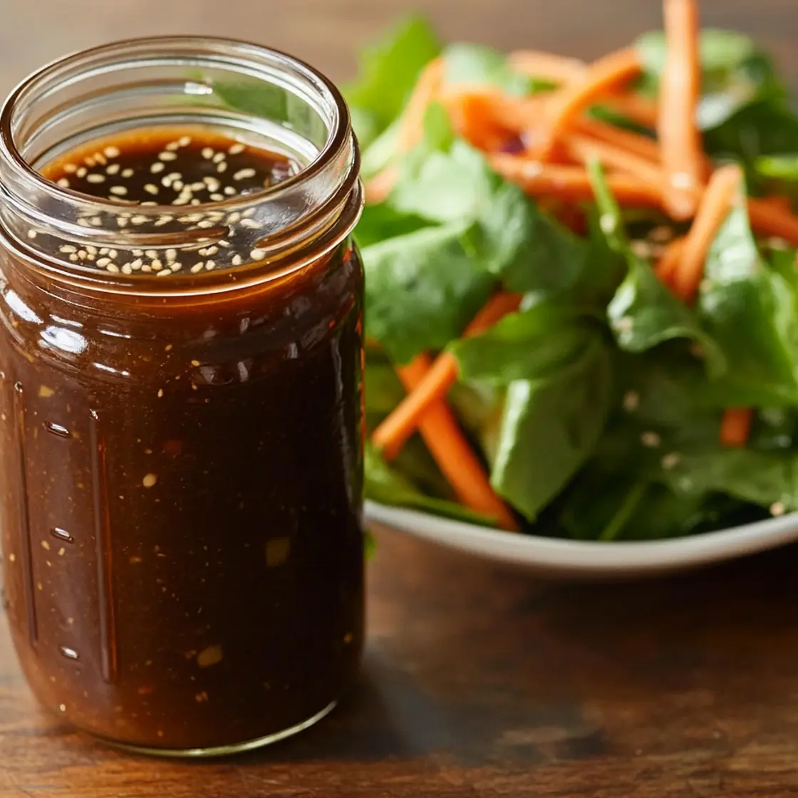 Fresh Asian Ginger Dressing (Diabetic Friendly)