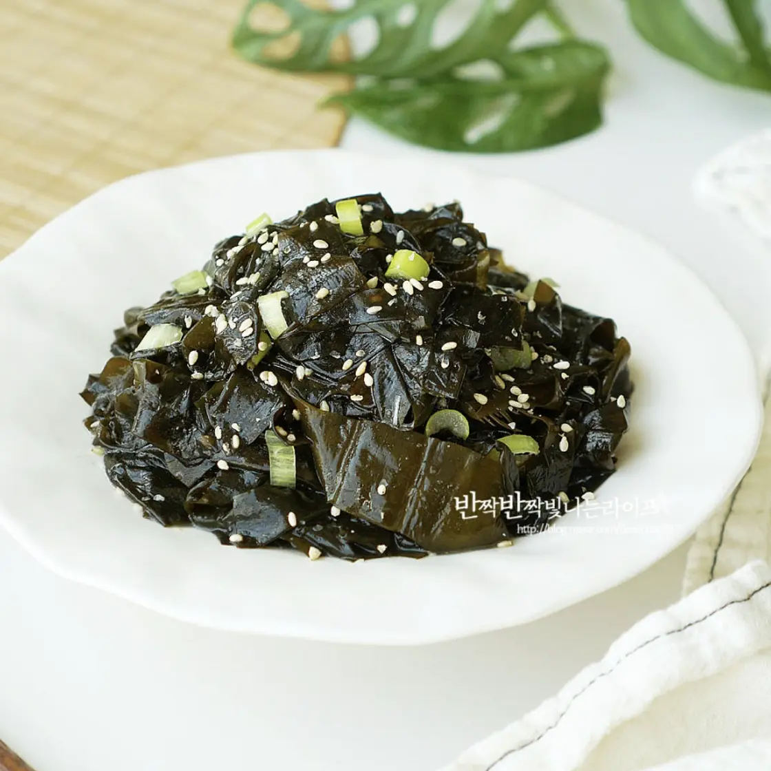 경상도식 물미역무침 만드는법