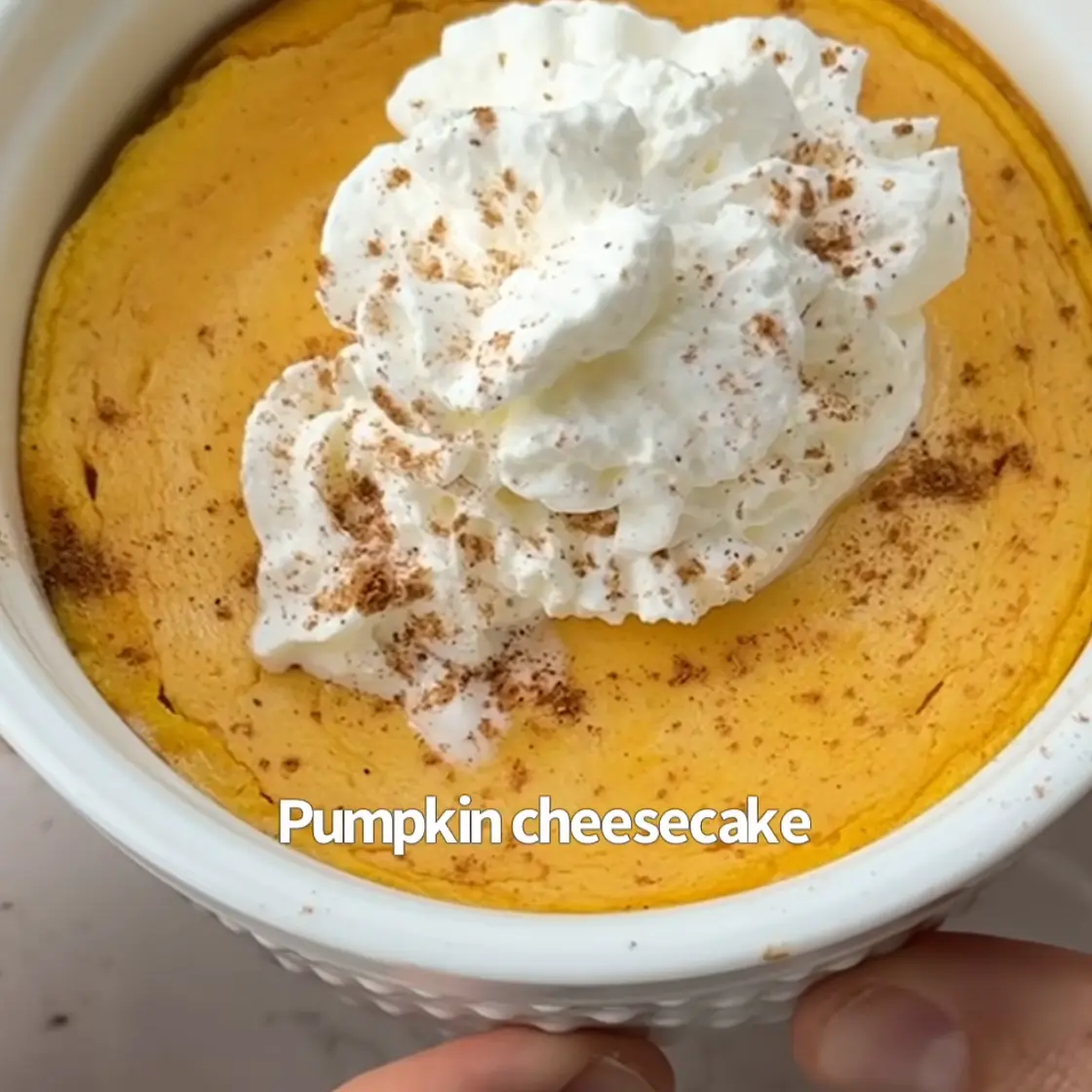 High protein Pumpkin cheesecake