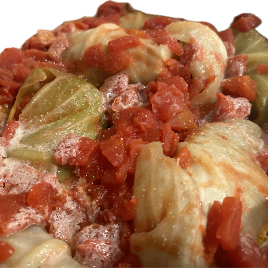 Stuffed Cabbage in Slow Cooker - Created by Ella