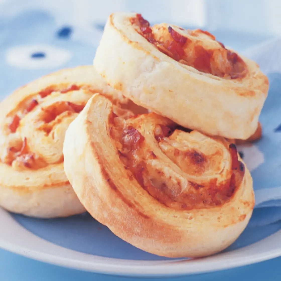 Cheese and Bacon Scrolls