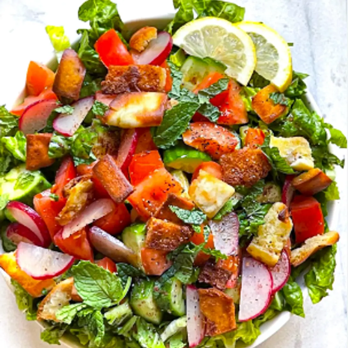 Fattoush salad dressing