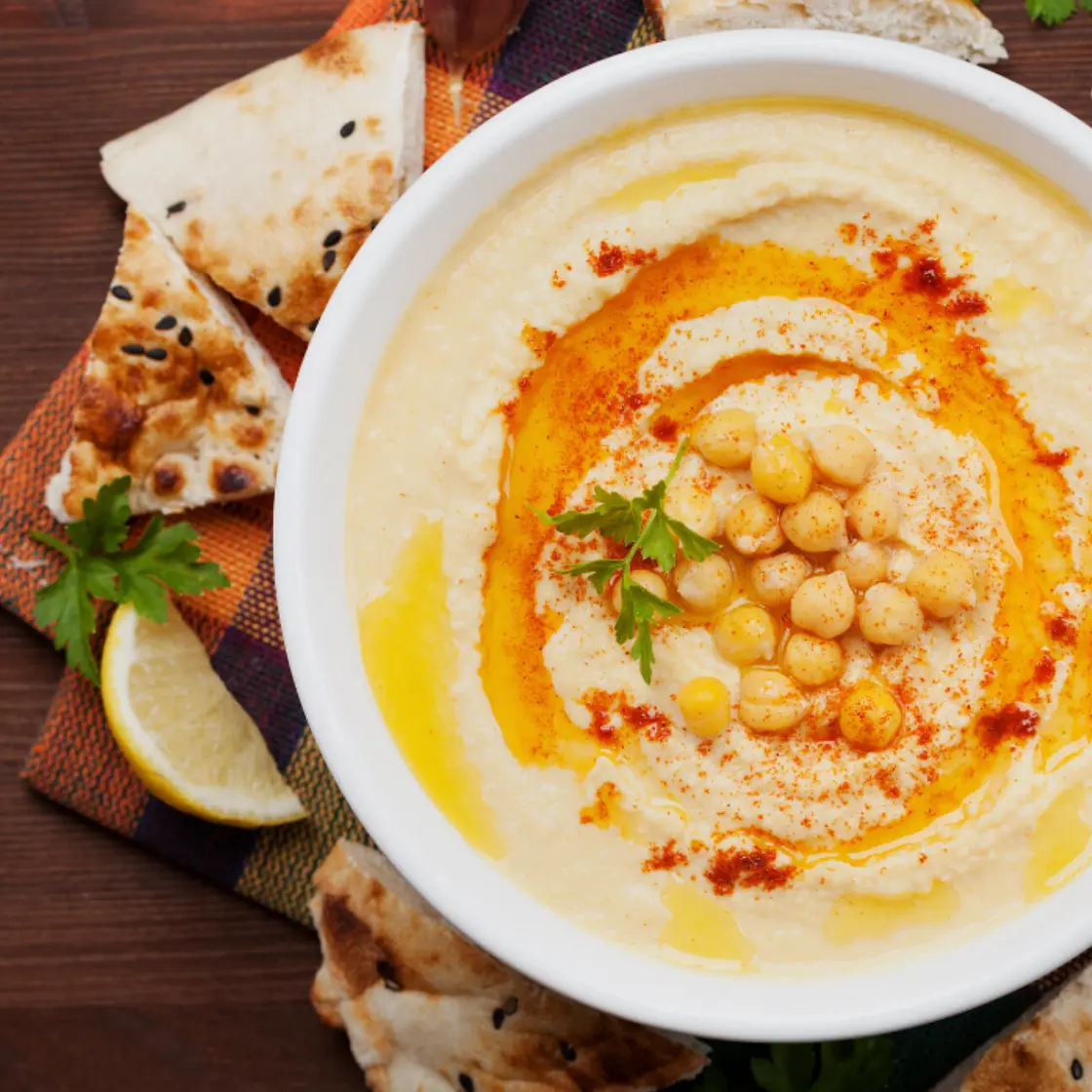 Protein-Packed Homemade Hummus