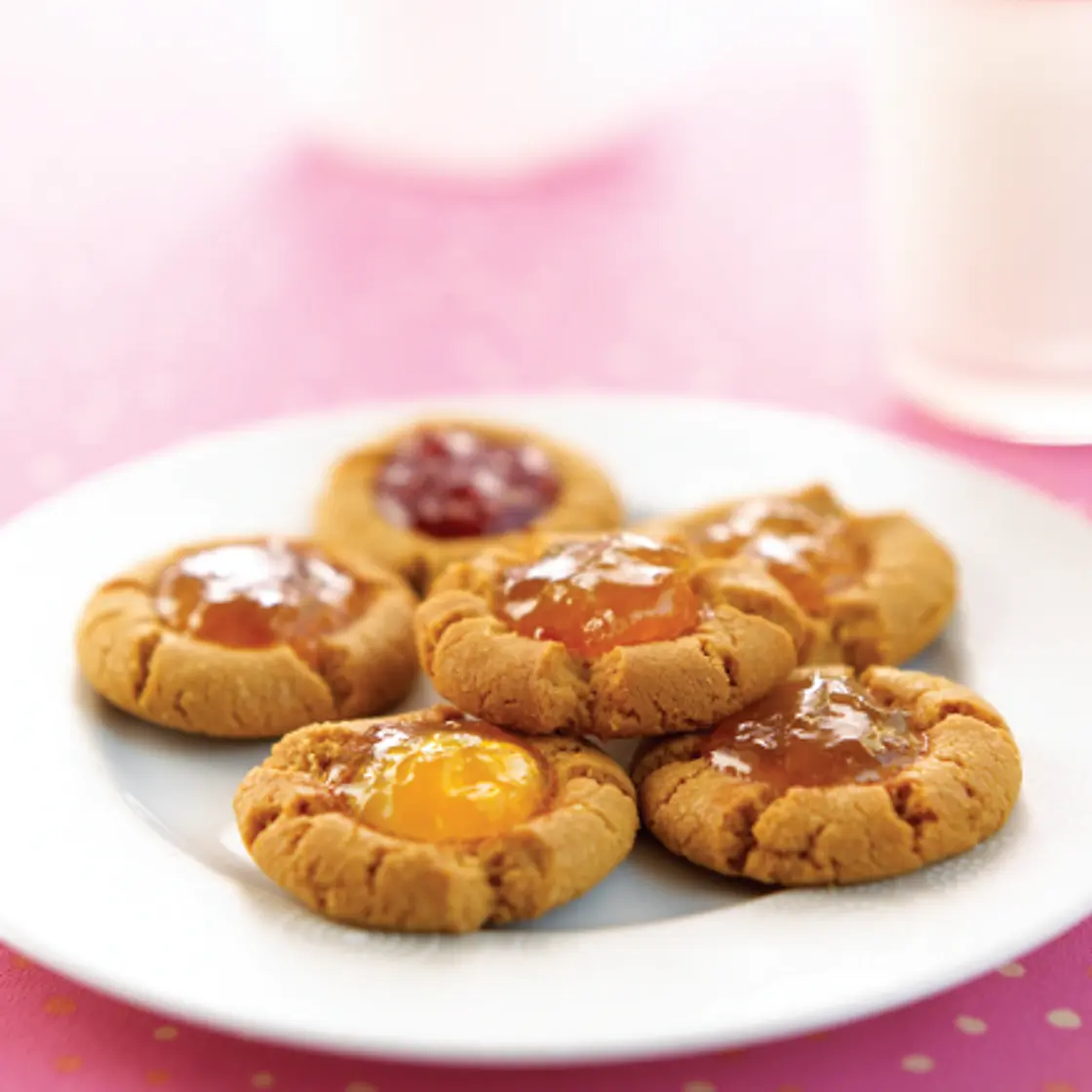 Peanut Butter and Jelly Cookies