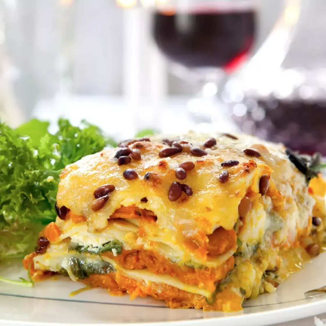 Pumpkin Lasagna