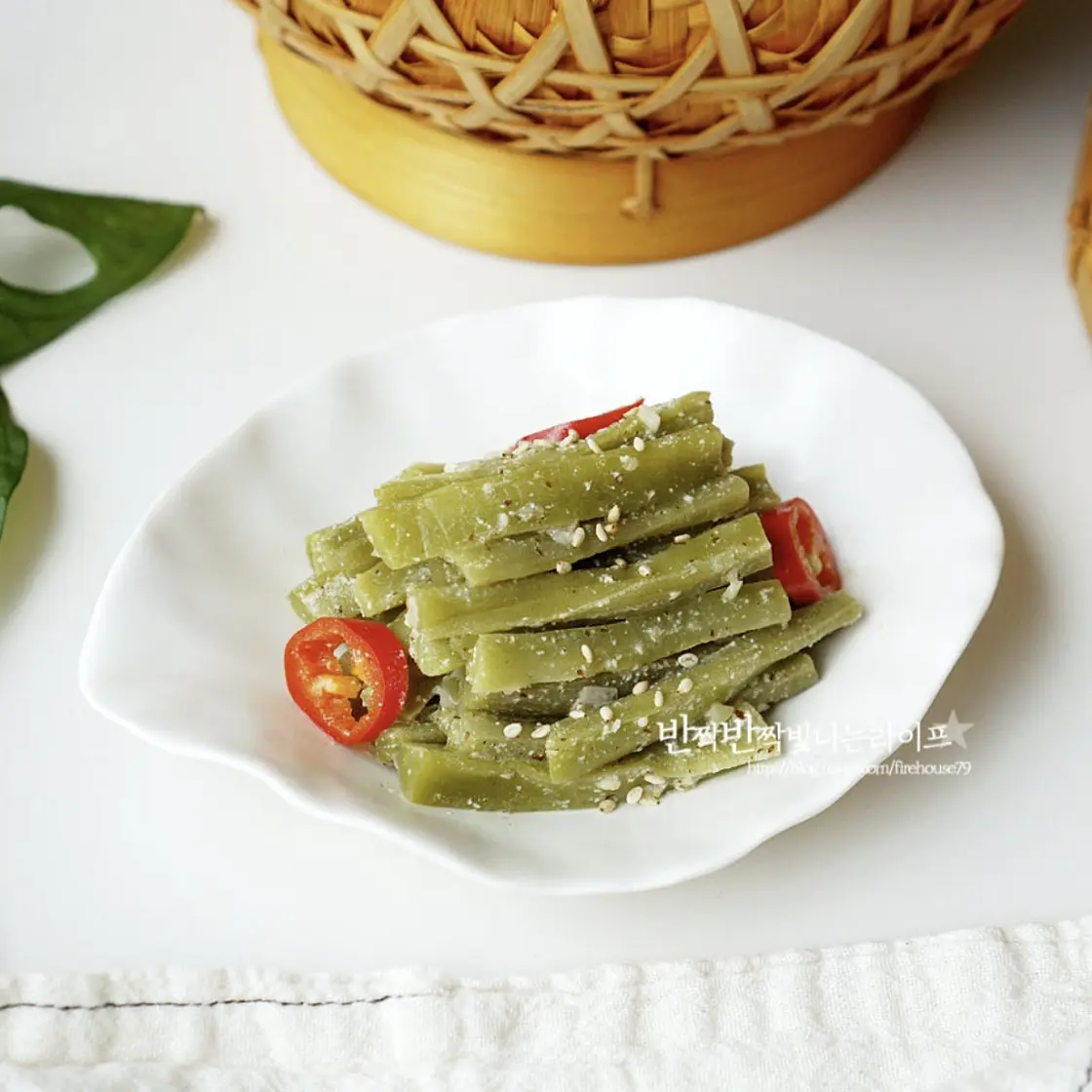 궁채나물 만드는법