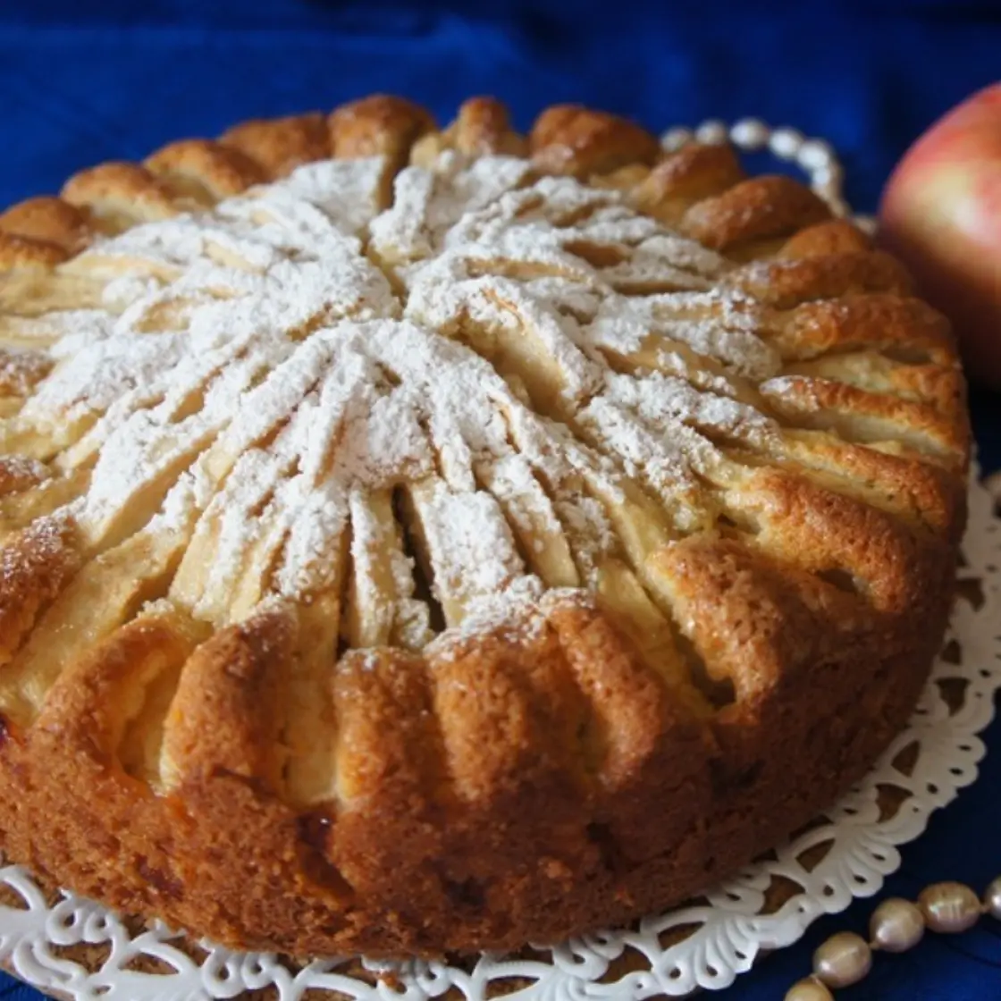 Корнуэльский яблочный пирог