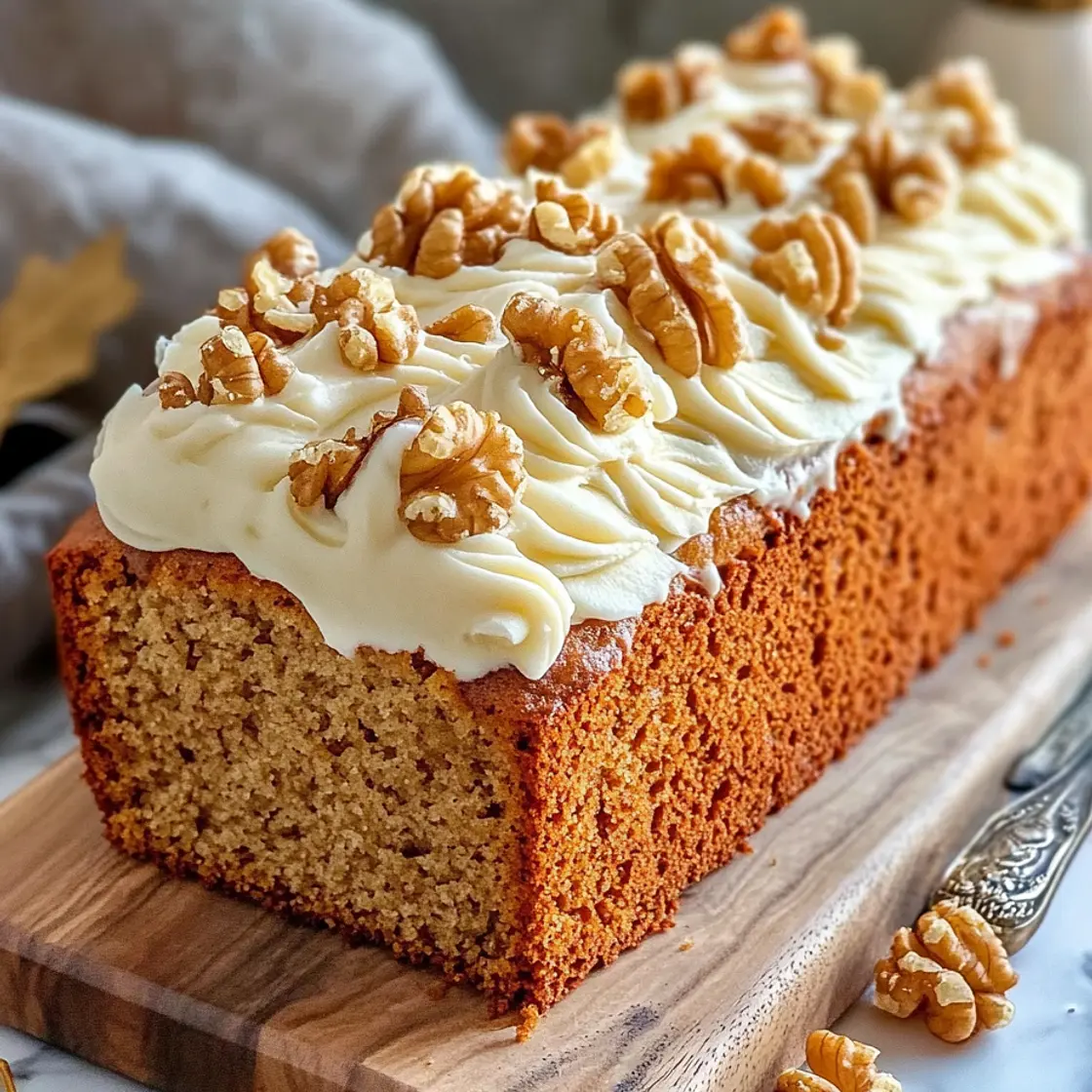 Pumpkin Walnut Spice Bread