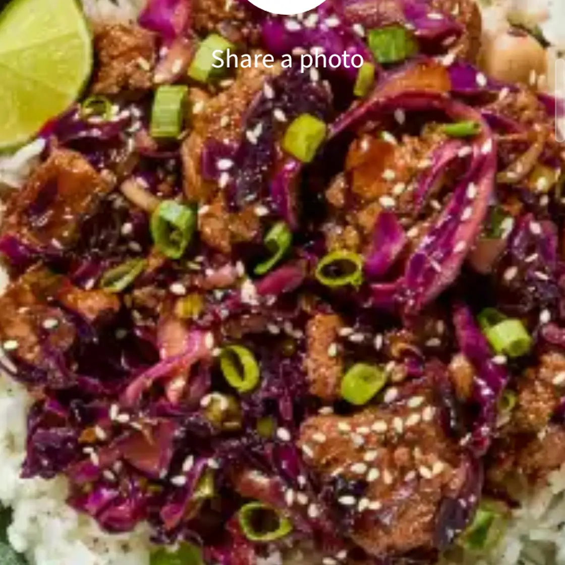 Moo shu pork bowls