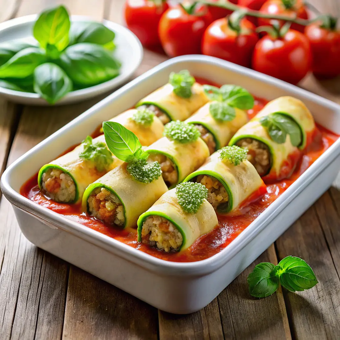 Cannelloni mit Zucchini-Füllung