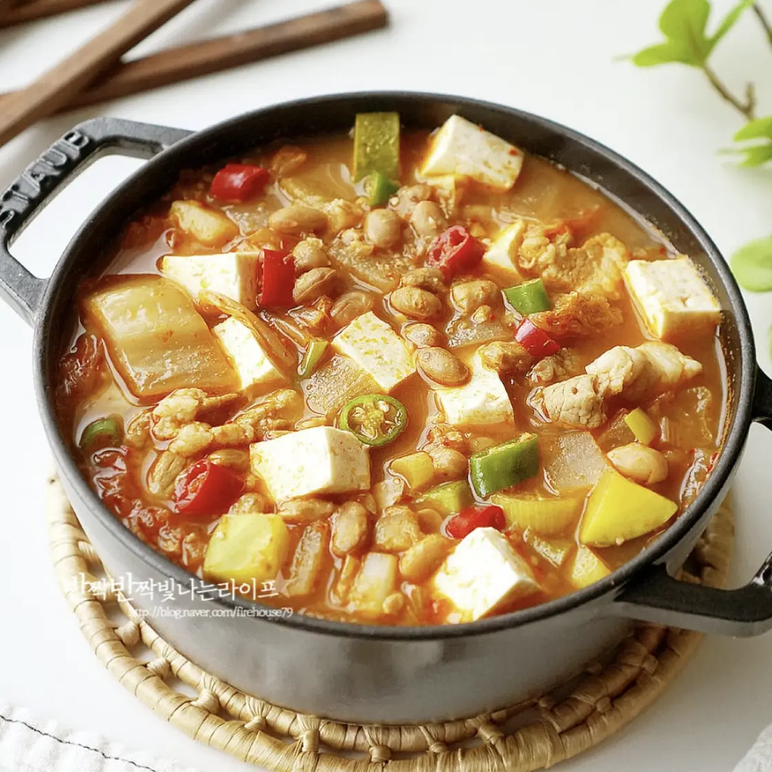 김치 청국장 끓이는법