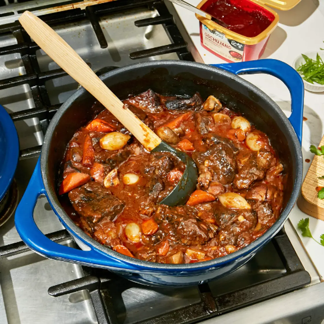 Soochow notes on Chrissy Teigen's Beef "Bourguignjang"