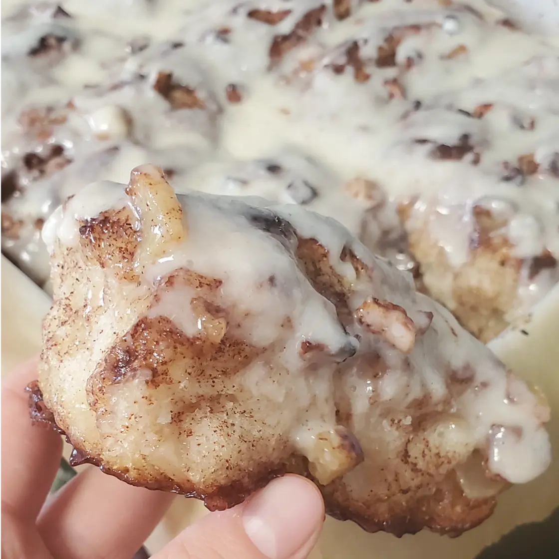Tear & Share Apple Fritter Focaccia