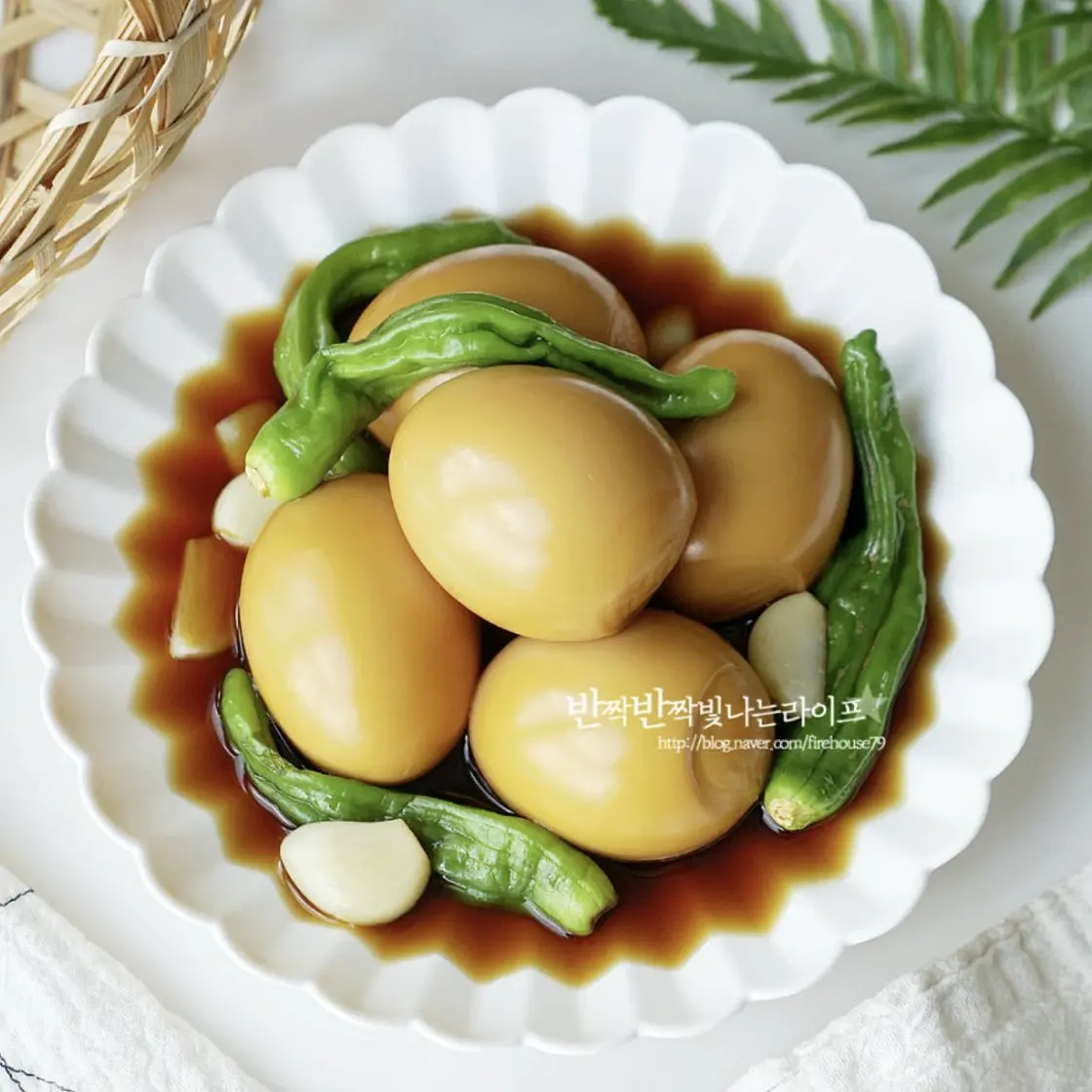 집반찬 계란장조림 만들기